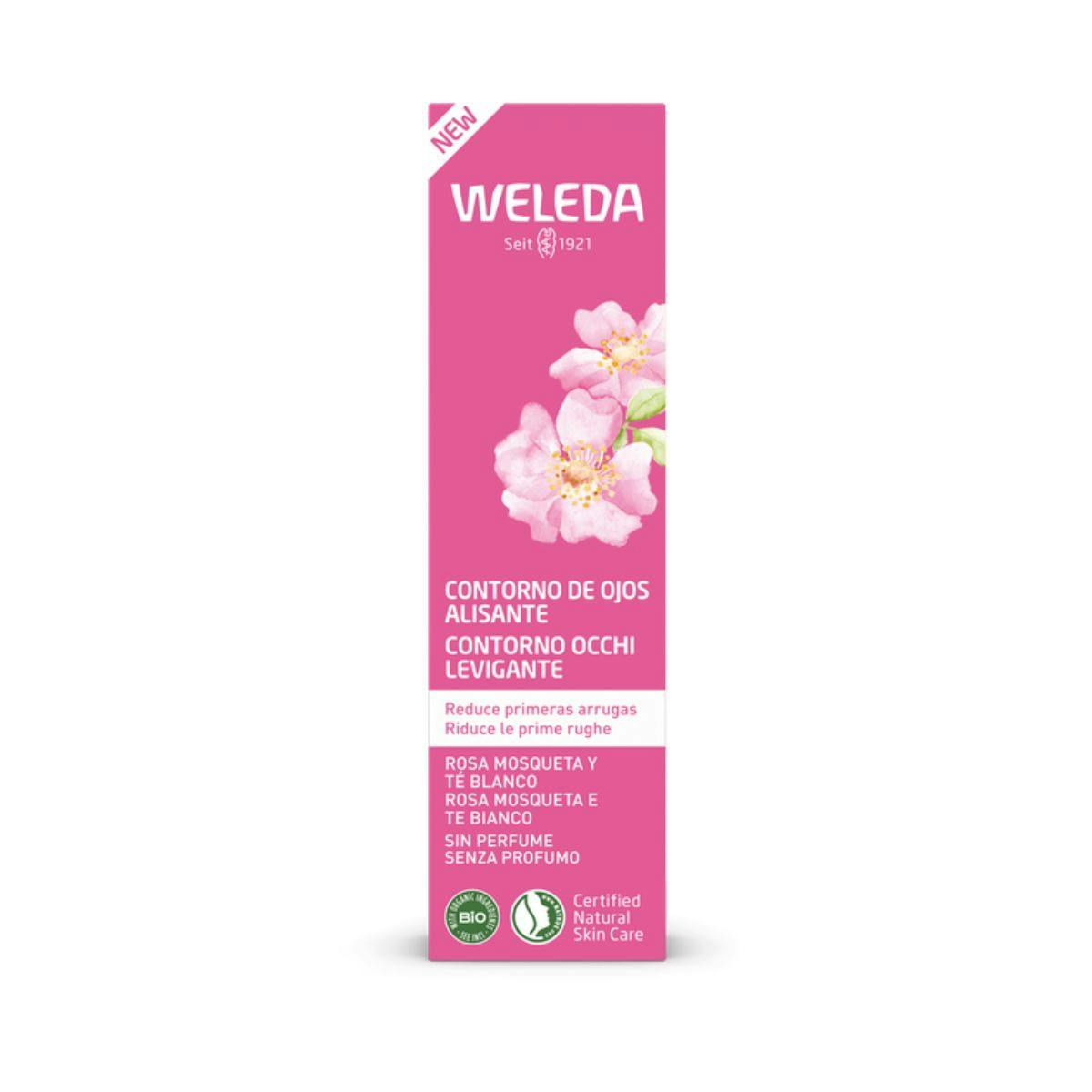 Imagen de Contorno De Ojos Rosa Mosqueta Y Té Blanco Weleda 12Ml