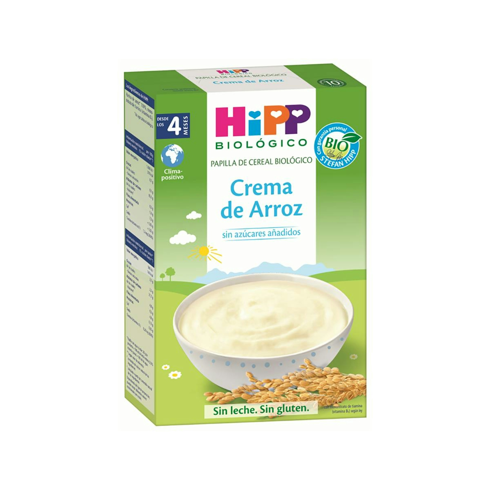 Papilla Crema De Arroz Hipp Bio 200Gr