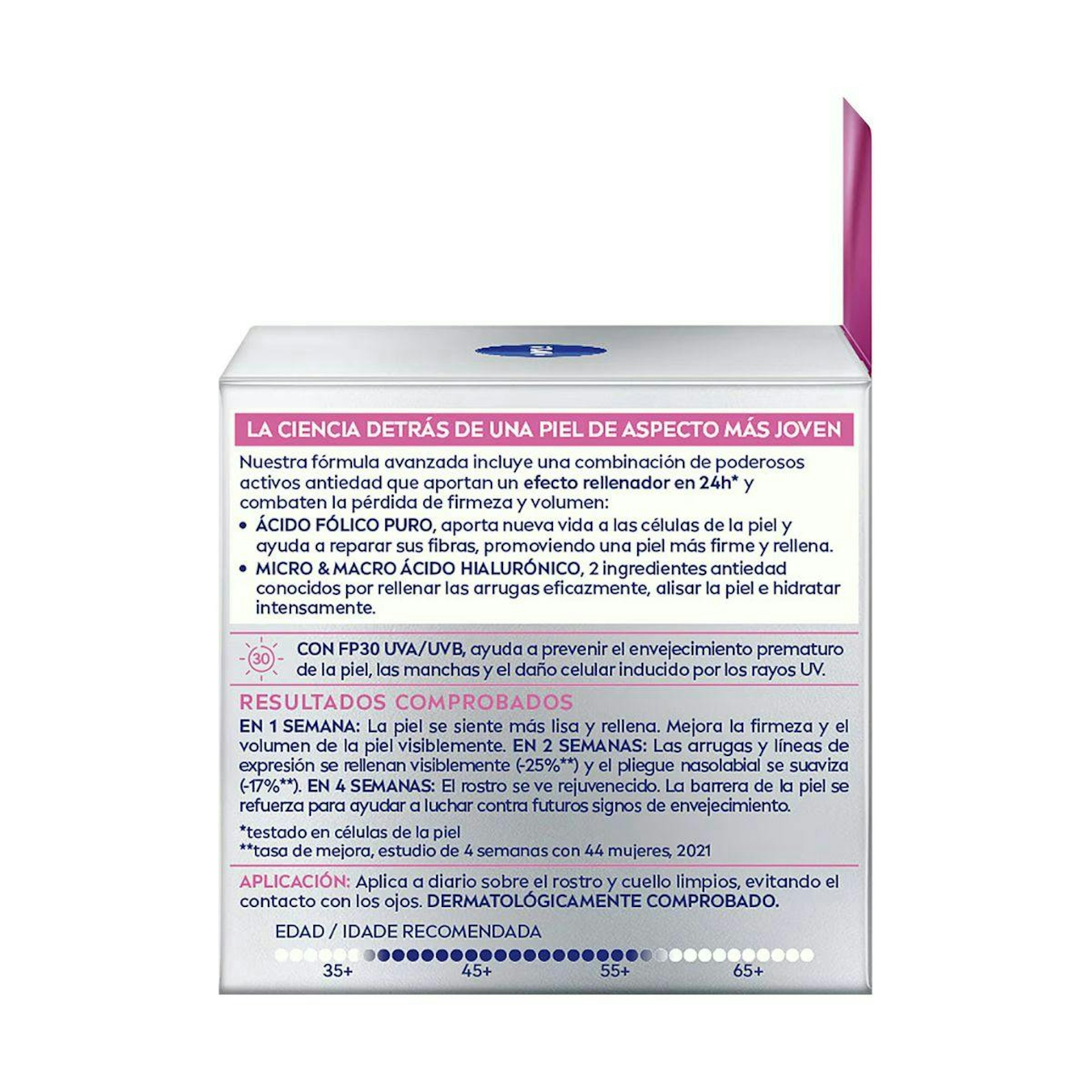 Crema De Día Antiedad Intensiva Expert Filler Cellular Nivea 50Ml