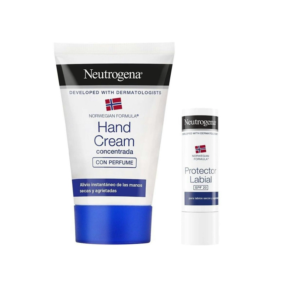Crema De Manos Concentrada + Protector Labial SPF 20 Neutrogena