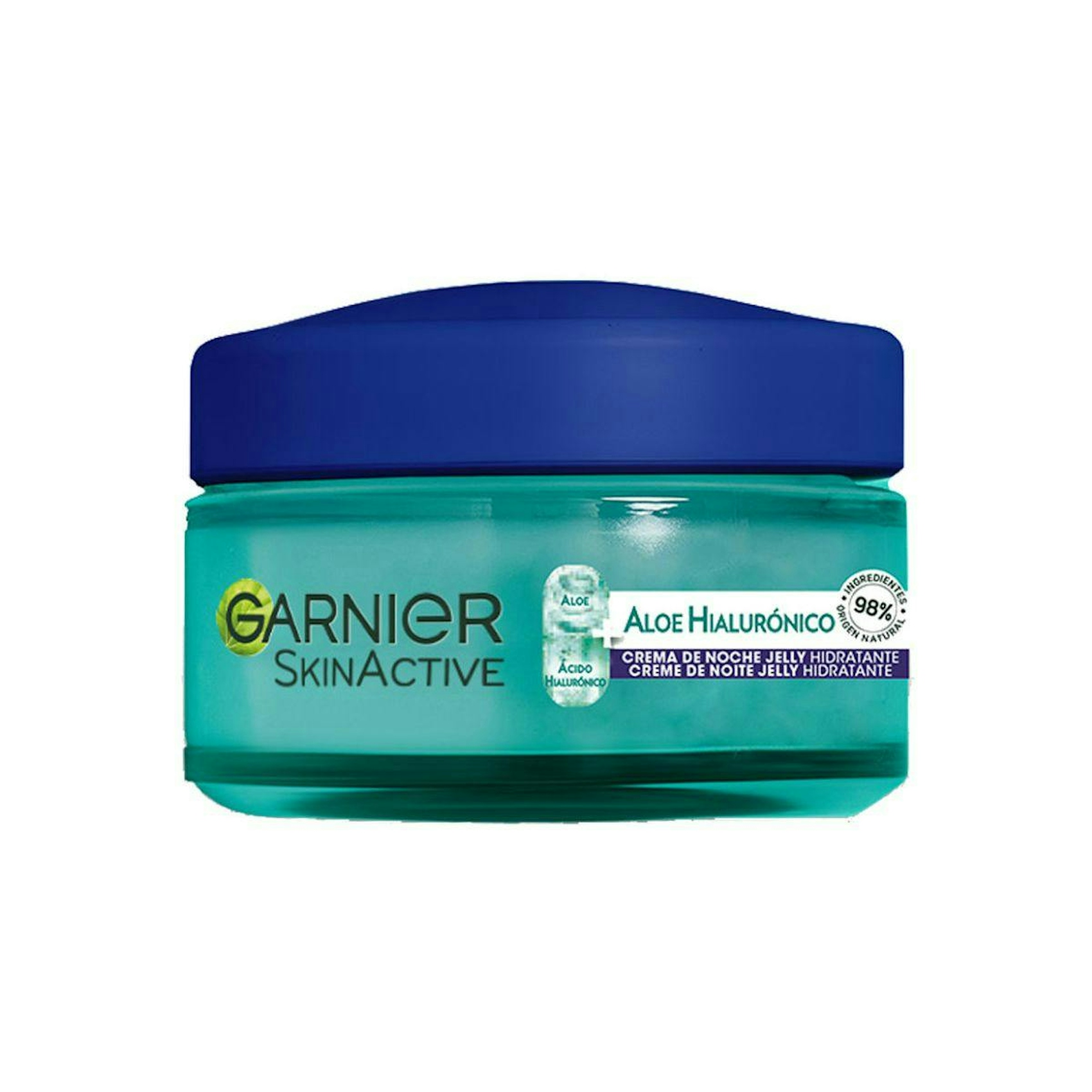 Crema De Noche Jelly Aloe Hialurónico Garnier 50Ml