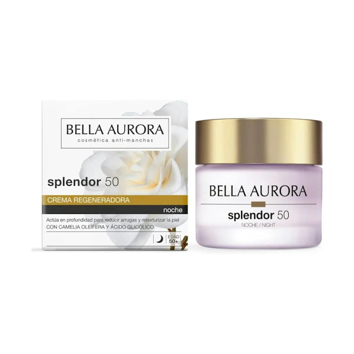 Crema De Noche Regeneradora Splendor 50 Bella Aurora 50Ml