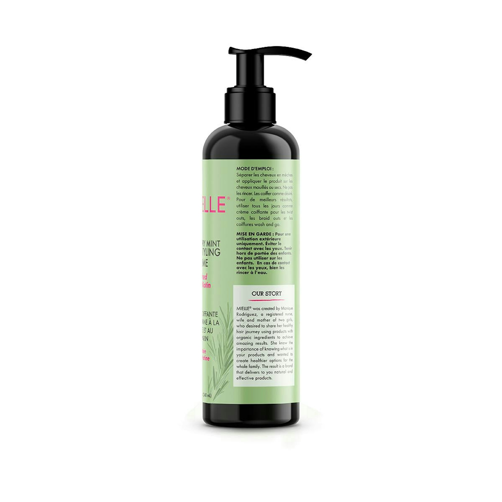 Crema De Peinar Rosemary Mint Mielle 240Ml
