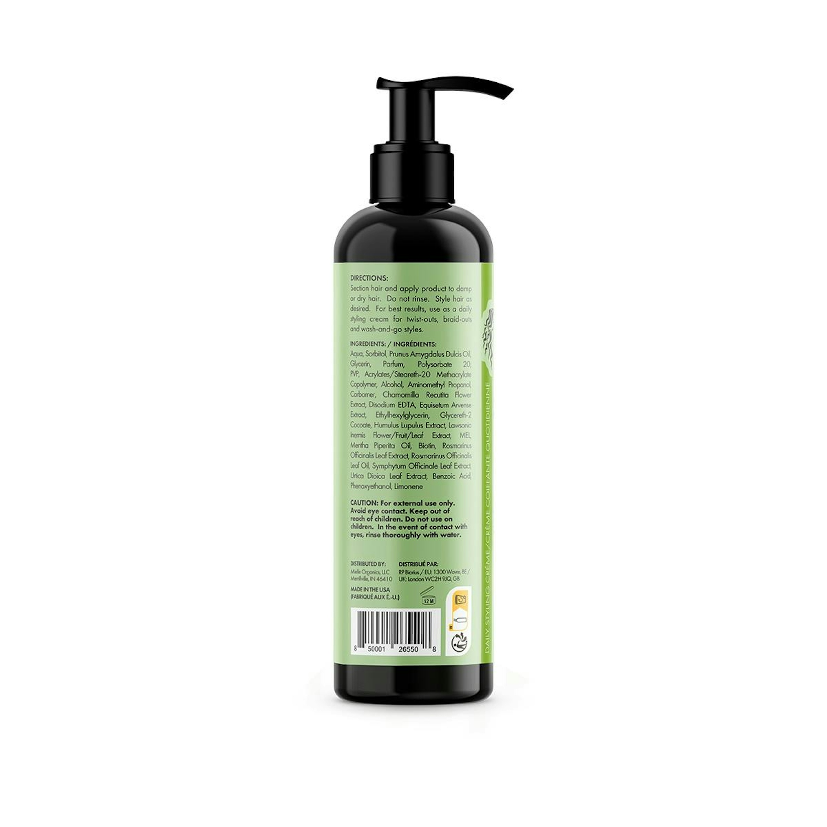 Crema De Peinar Rosemary Mint Mielle 240Ml