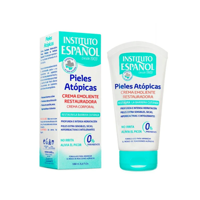Crema Emoliente Restauradora Pieles Atópicas Instituto Español 150Ml