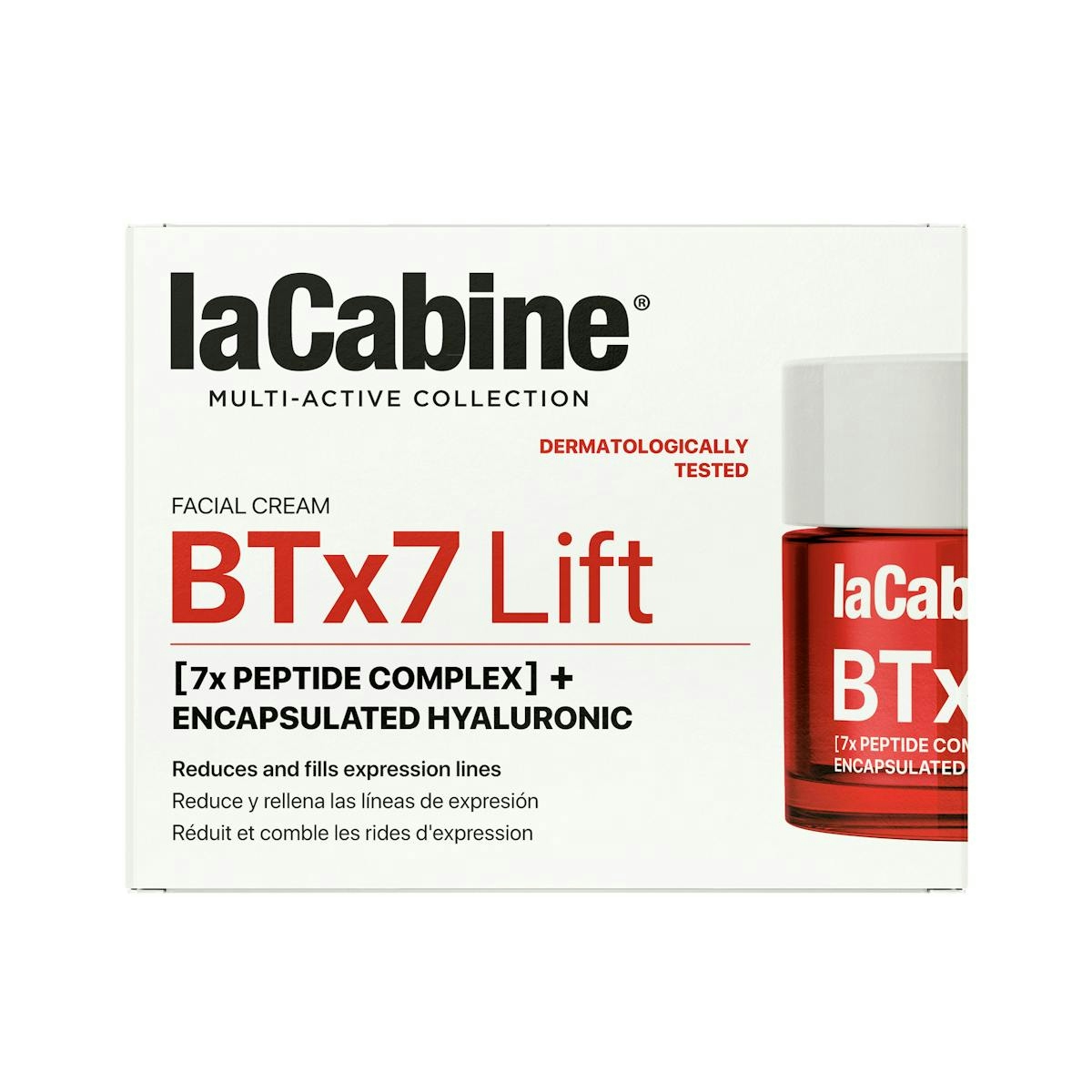 Crema Facial BTx7 Lift Peptide Complex LaCabine 50Ml Crema Facial BTx7 Lift Peptide Complex LaCabine 50Ml 0