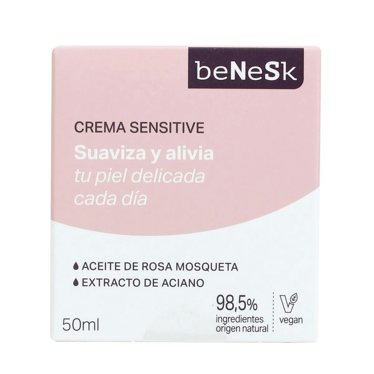 Crema Facial Sensitive Benesk 50Ml Crema Facial Sensitive Benesk 50Ml 0