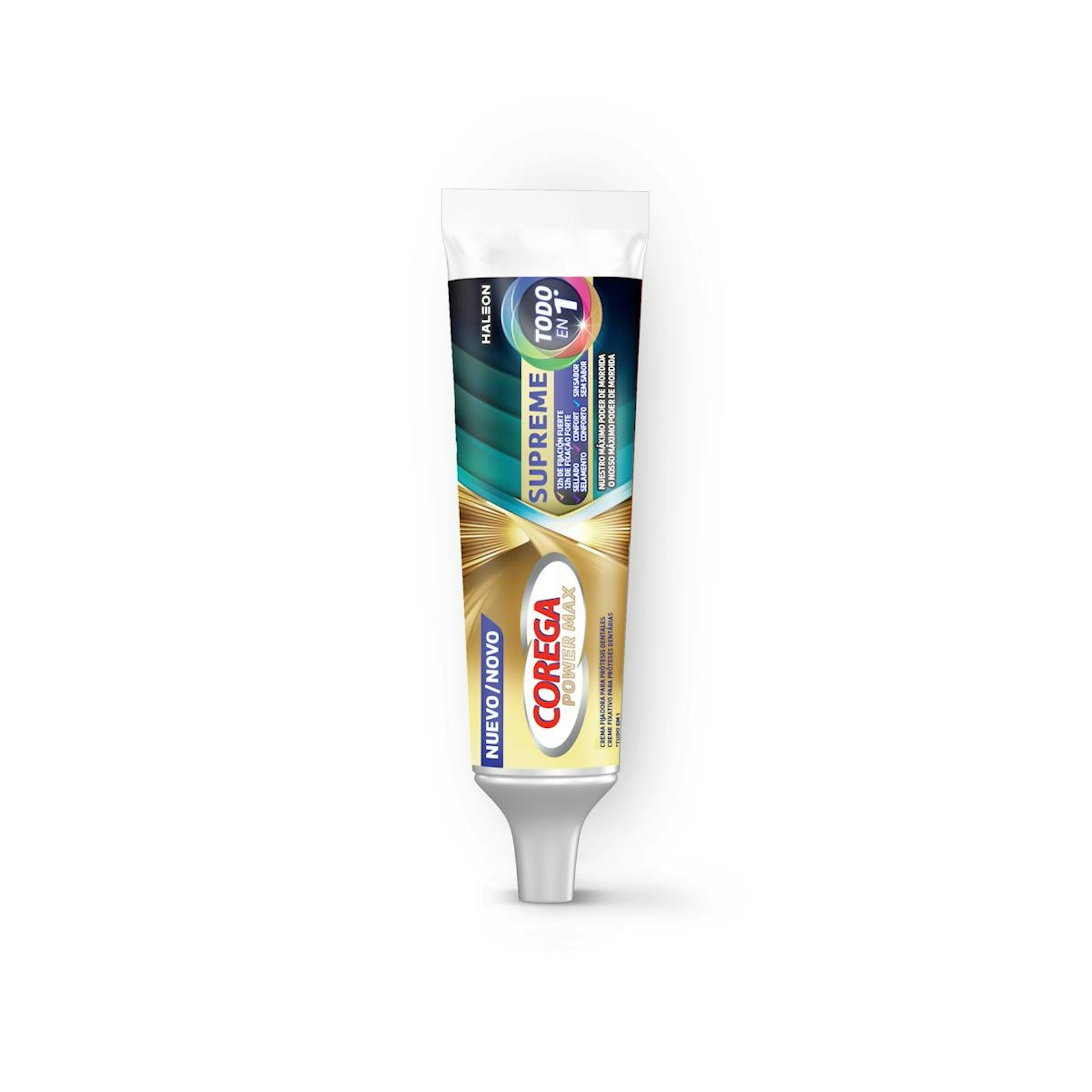 Crema Fijadora Prótesis Dentales Supreme Corega 40 G