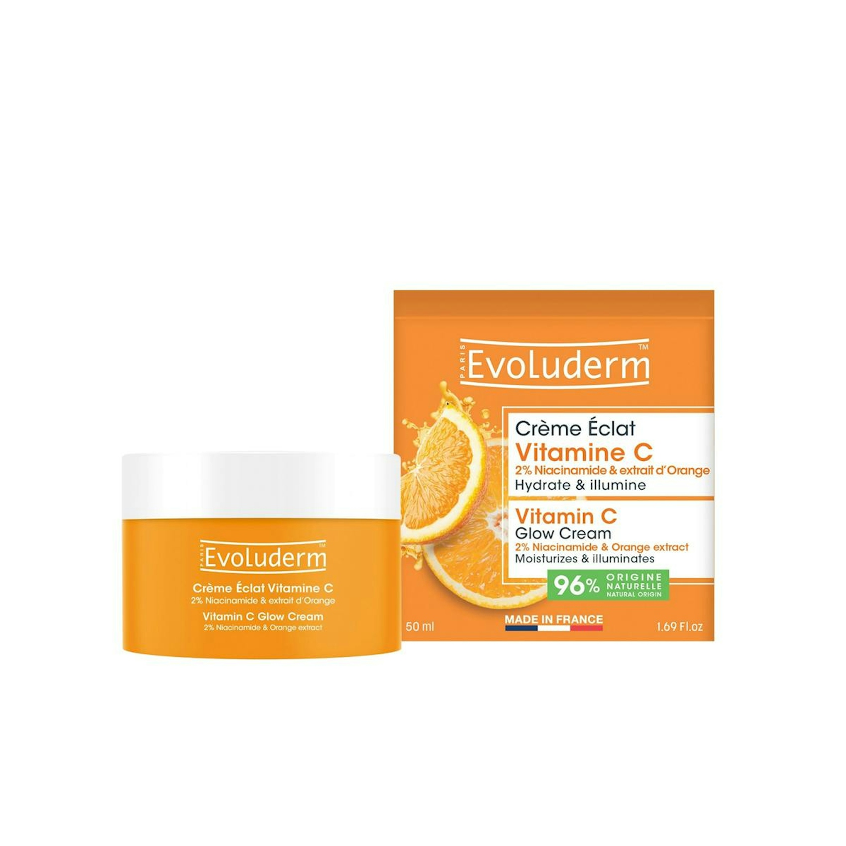 Crema Glow Vitamina C Evoluderm 50 Ml 0