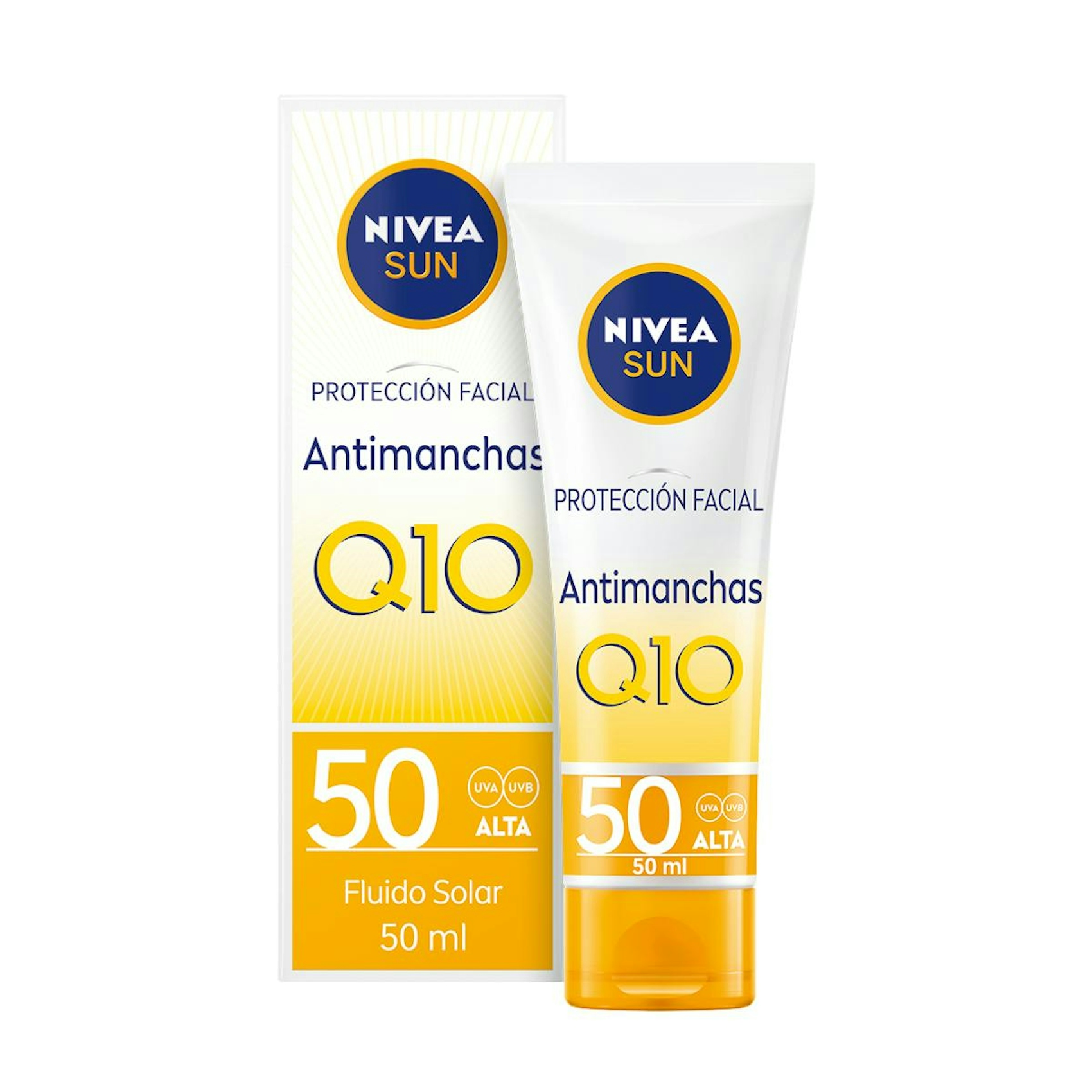 Crema Solar Facial Anti-Manchas Q10 SPF 50 Nivea 50Ml 0