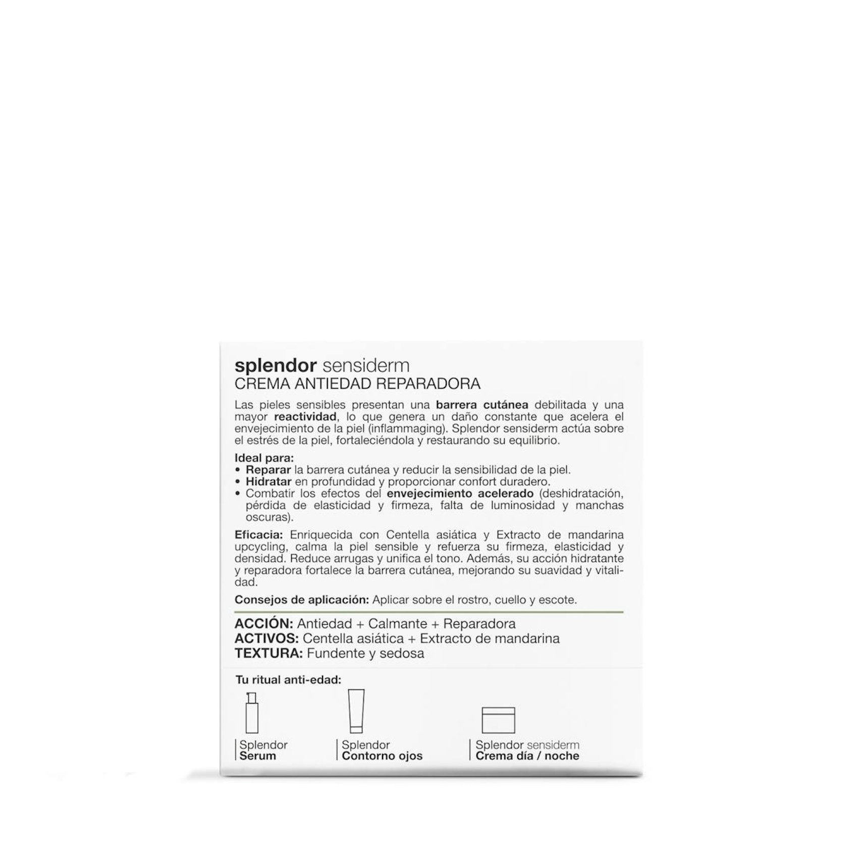 Creme Splendor Sensiderm Bella Aurora 50Ml