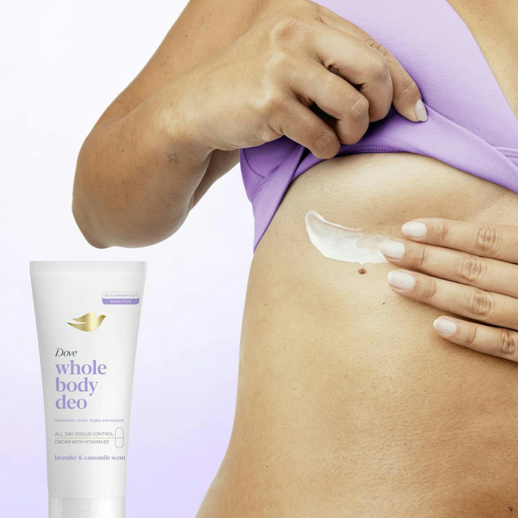 Desodorante En Crema All Over Body Lavanda Y Manzanilla Dove 75Ml
