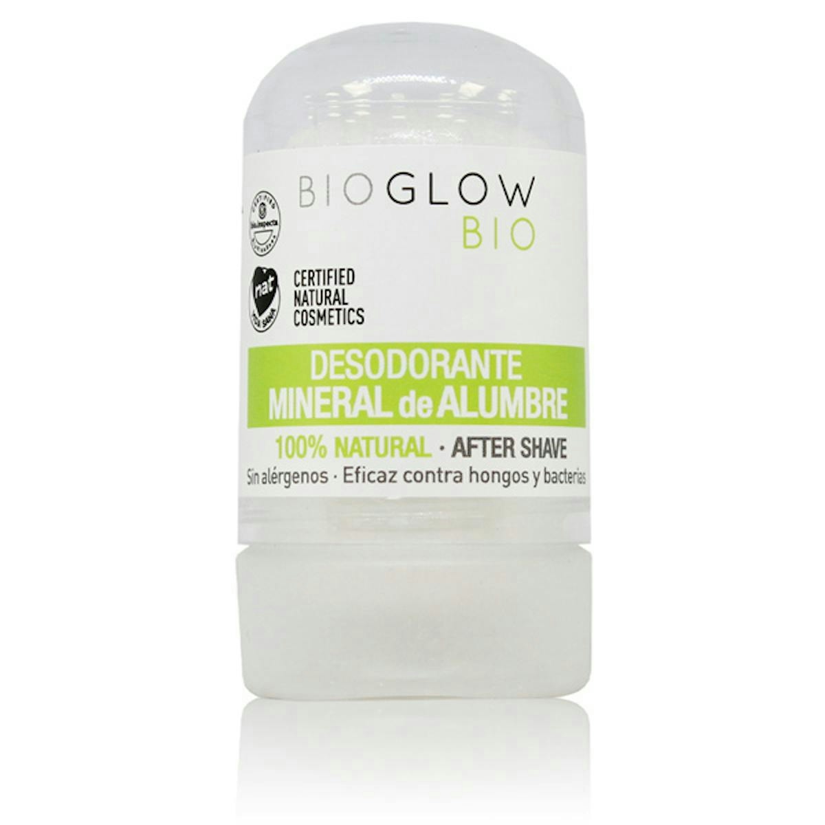 Desodorante En Stick Mineral De Alumbre Bioglow 60 G Desodorante En Stick Mineral De Alumbre Bioglow 60 G 0