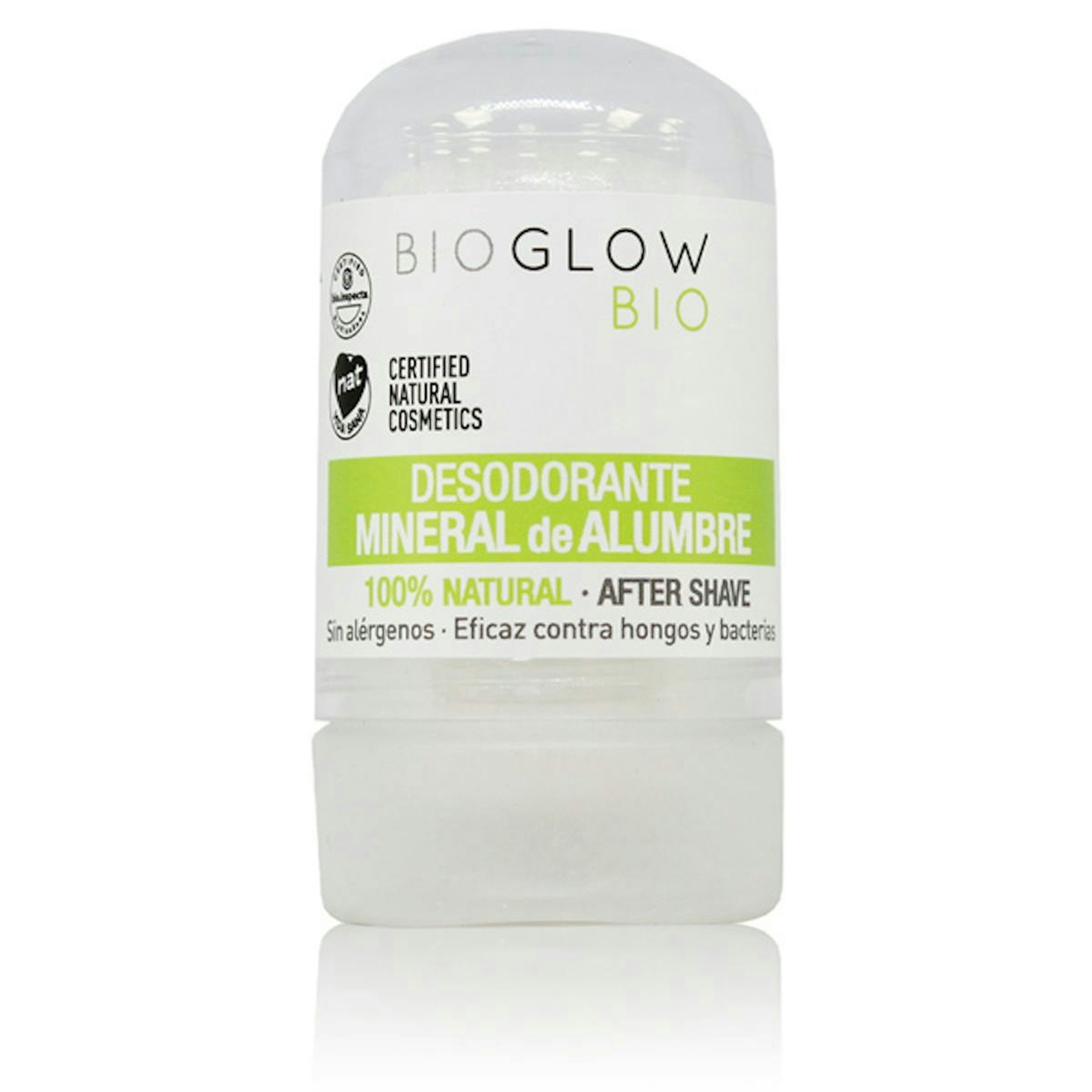 Desodorante En Stick Mineral De Alumbre Bioglow 60 G