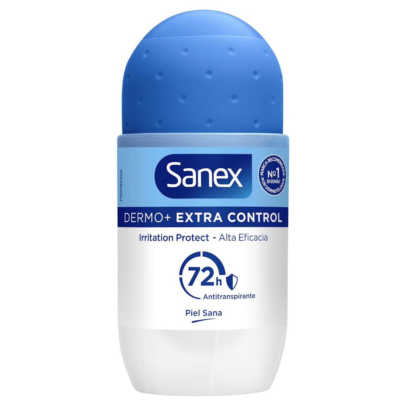 Desodorante Roll-On Dermo+ Extra Control 72H Sanex 50Ml 0
