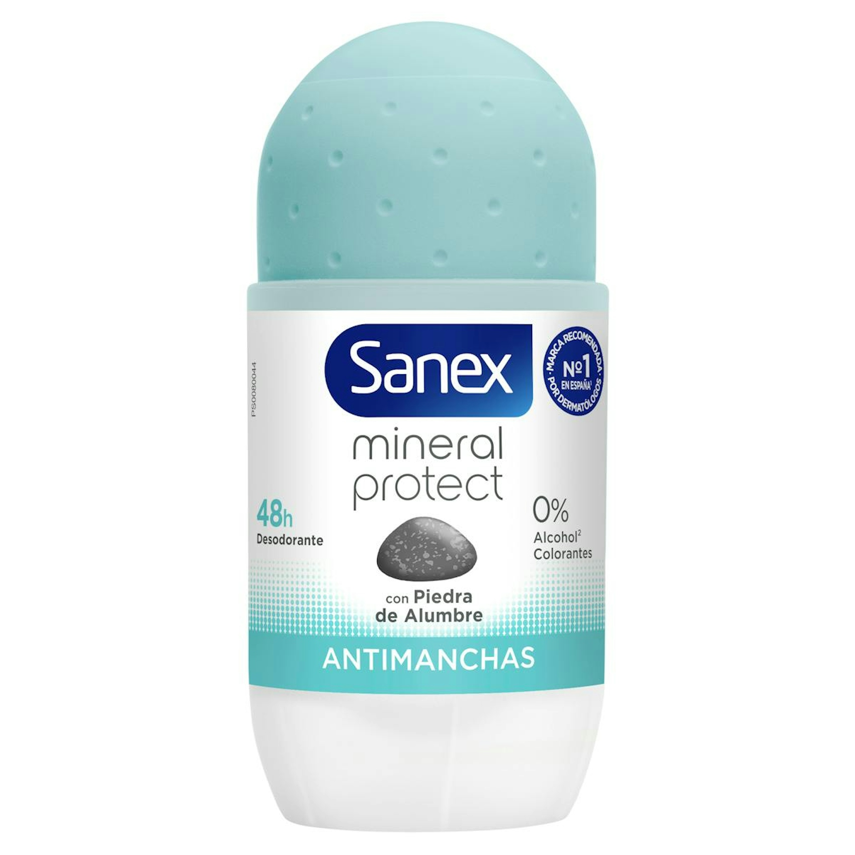Desodorante Roll-On Mineral Protect Piedra De Alumbre Antimanchas Sanex 50Ml 0
