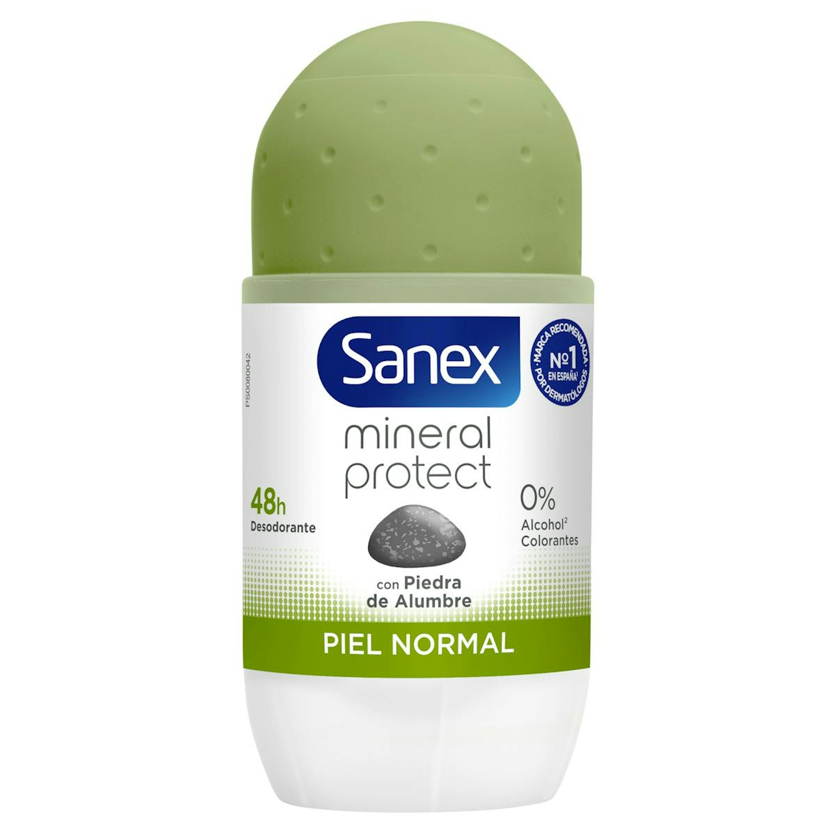 Desodorante Roll-On Mineral Protect Piedra De Alumbre Piel Normal Sanex 50Ml 0