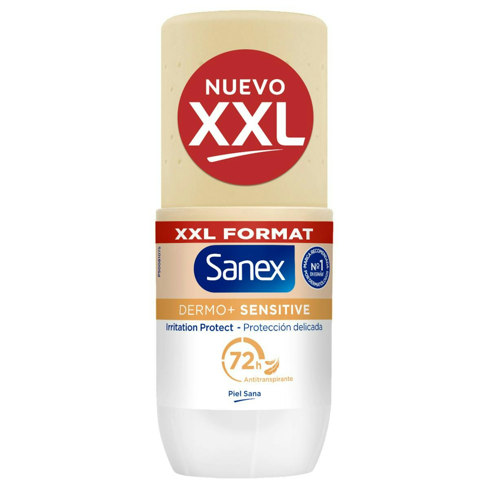 Desodorante Roll-On XXL Dermo Sensitive Sanex 90Ml 0