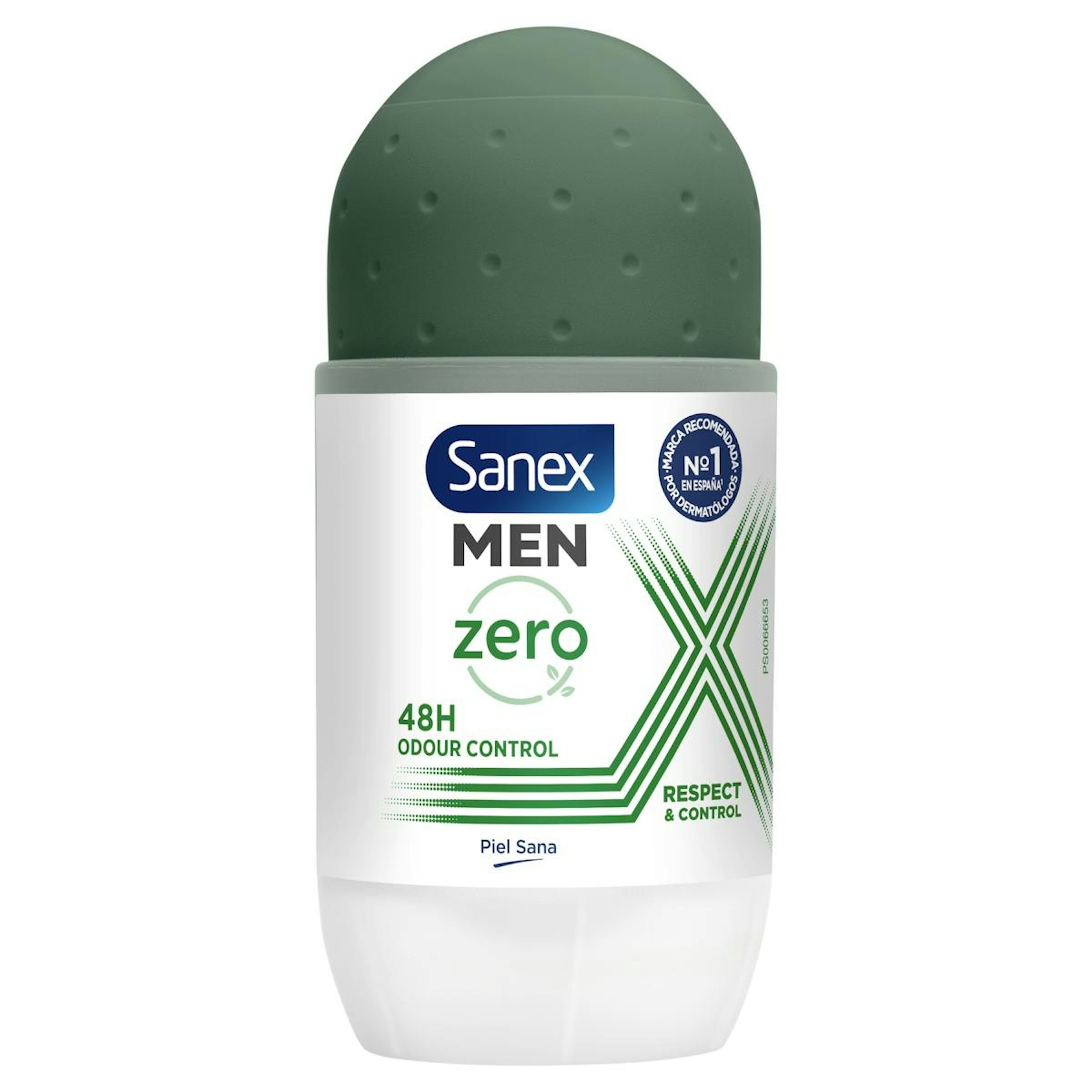 Desodorante Roll-On Zero% Respect & Control Sanex 50Ml 0