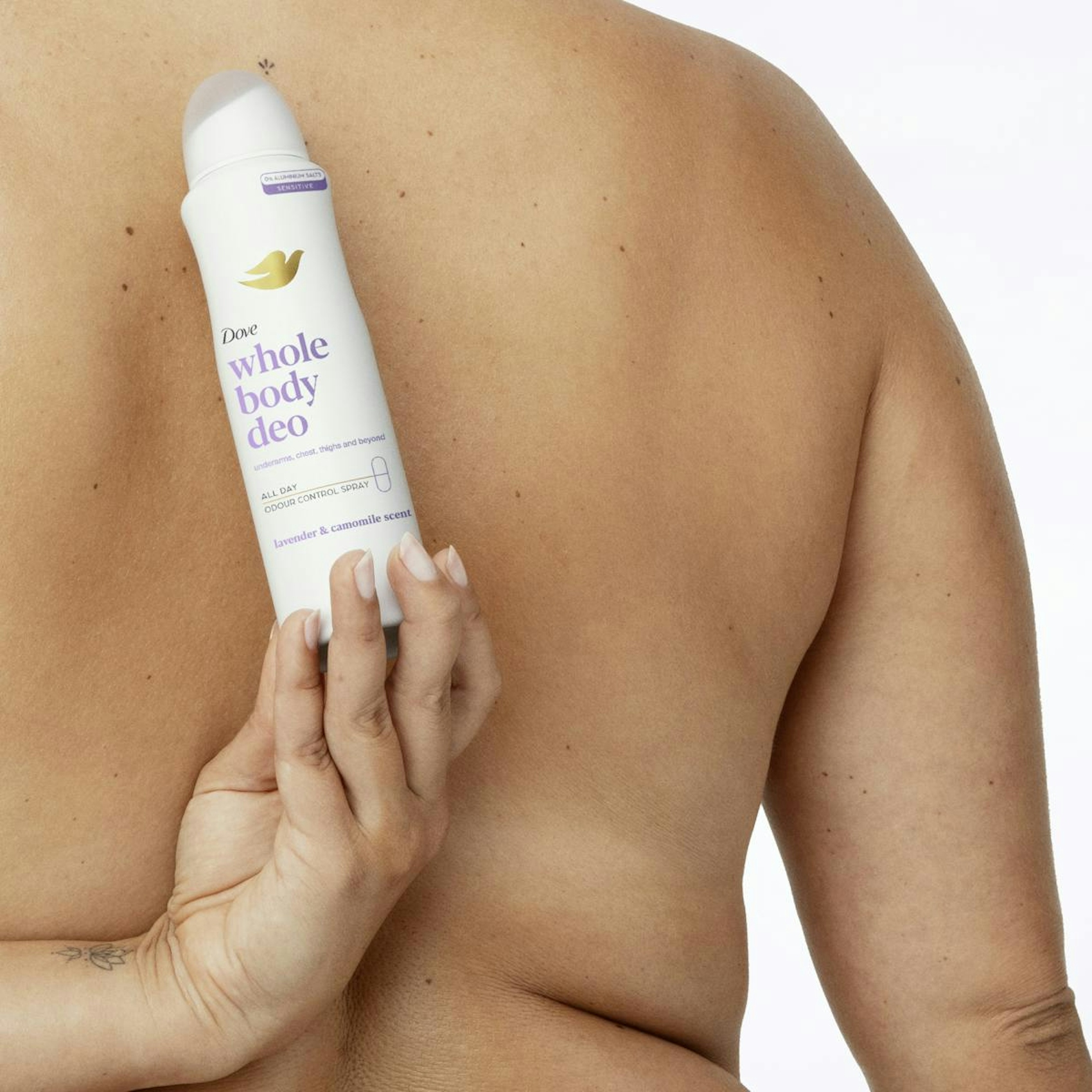 Desodorante Spray Whole Body Deo Lavanda Y Manzanilla Dove 150Ml