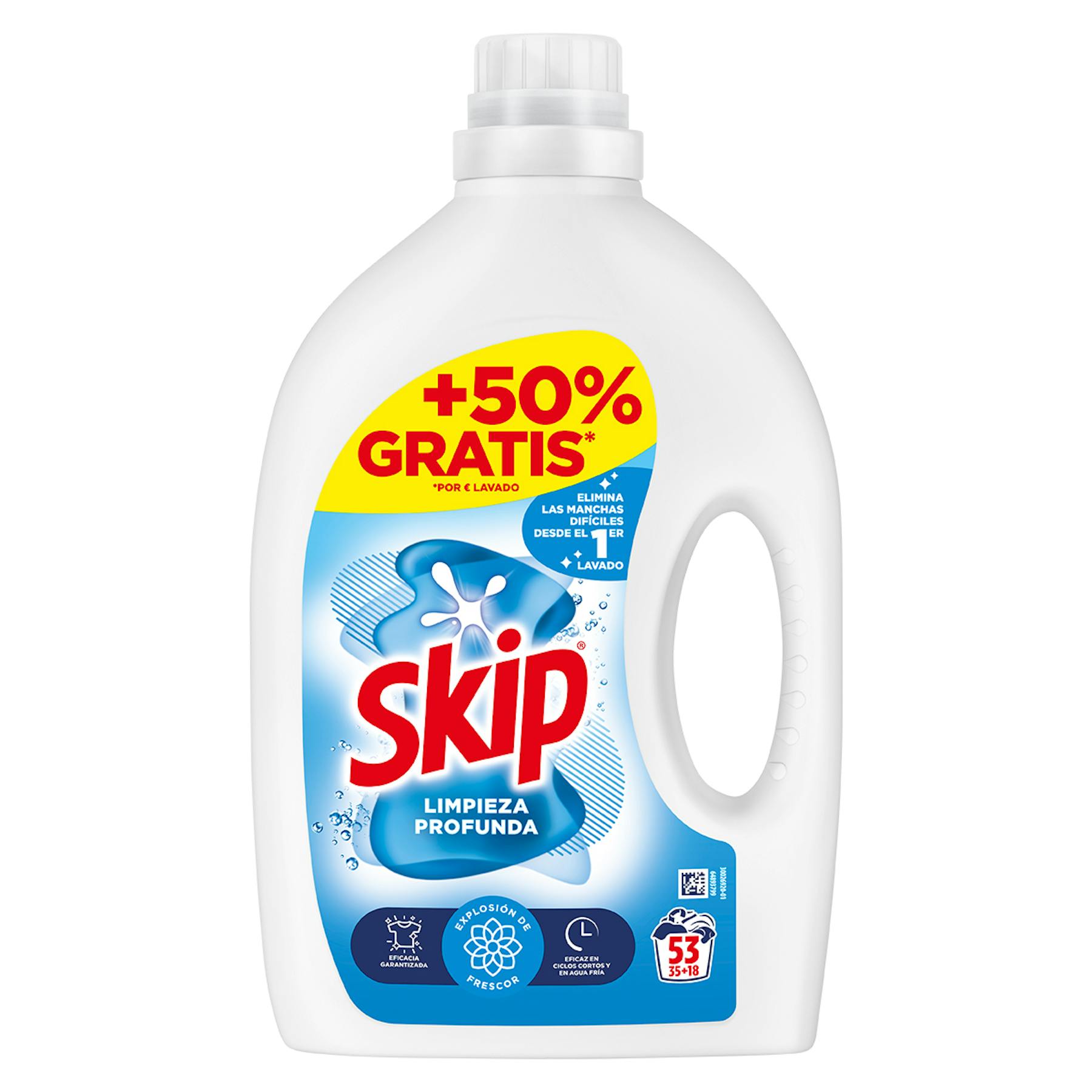 Imagen de Detergente Líquido Limpieza Profunda Skip 53 Lv