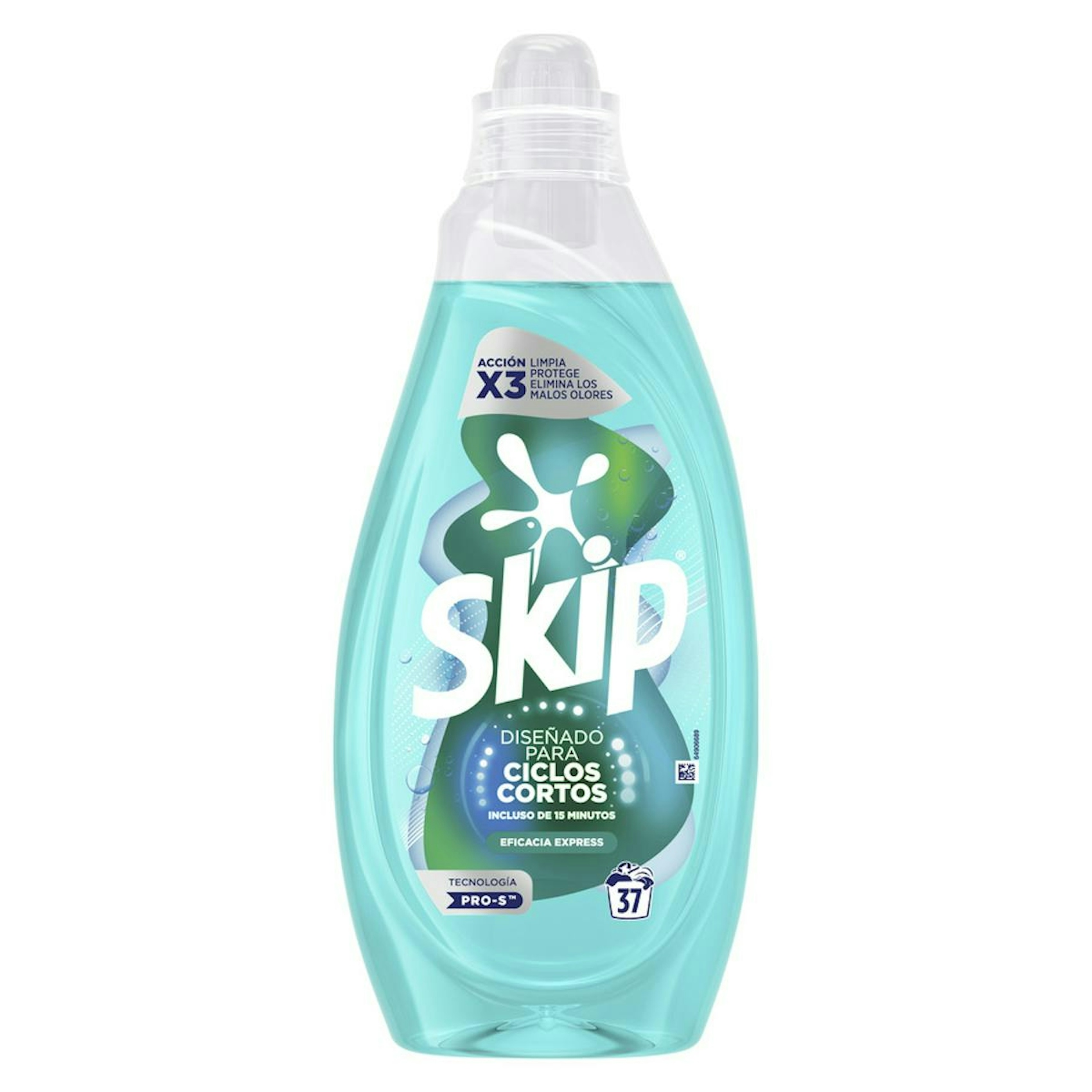 Detergente Líquido Skip Ciclos Cortos Eficacia Express 37 Lavados 0