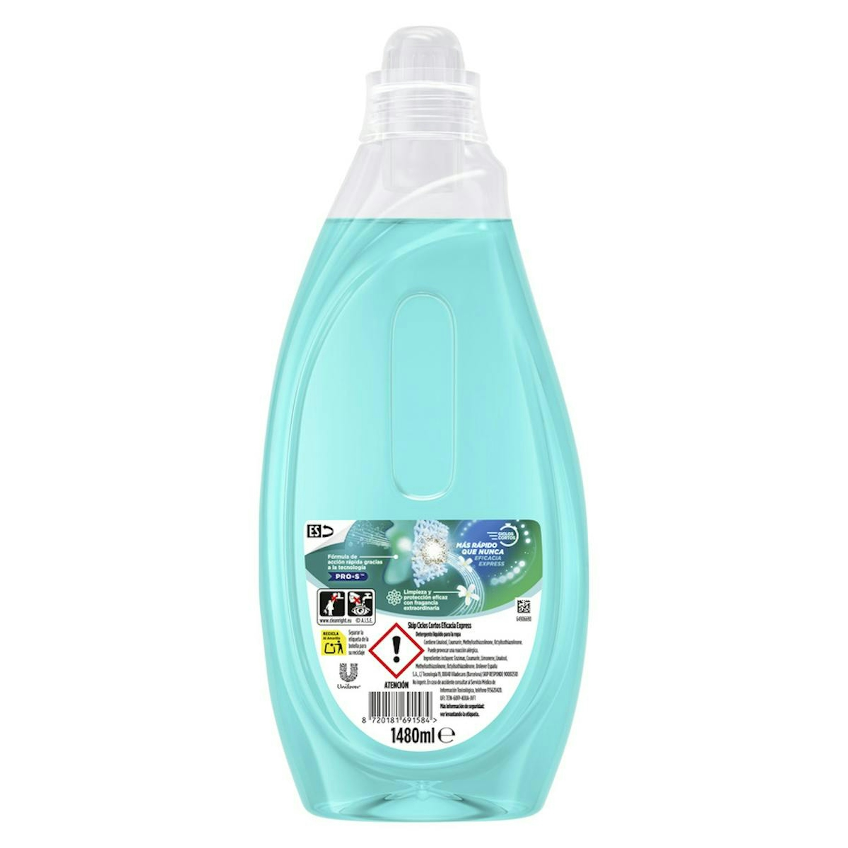 Detergente Líquido Skip Ciclos Cortos Eficacia Express 37 Lavados