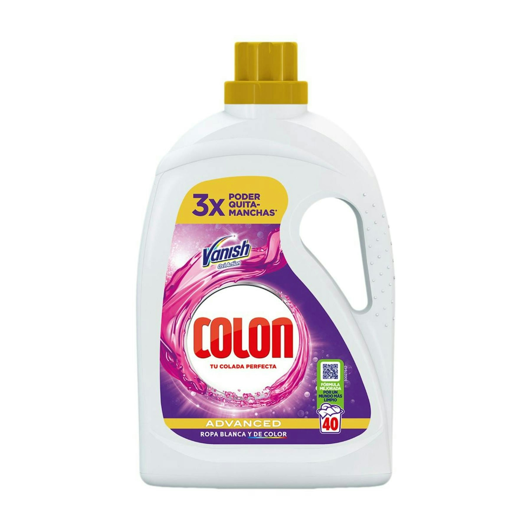 Detergente Líquido Vanish 3x Poder Quitamanchas Colon 40 Lv Detergente Líquido Vanish 3x Poder Quitamanchas Colon 40 Lv 0