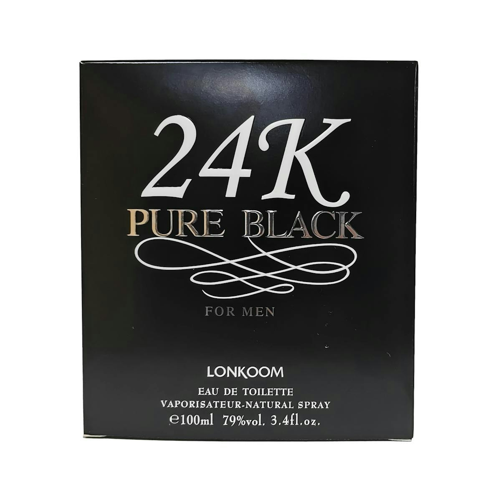 Eau De Parfum 24K Pure Black Lonkoom 100Ml