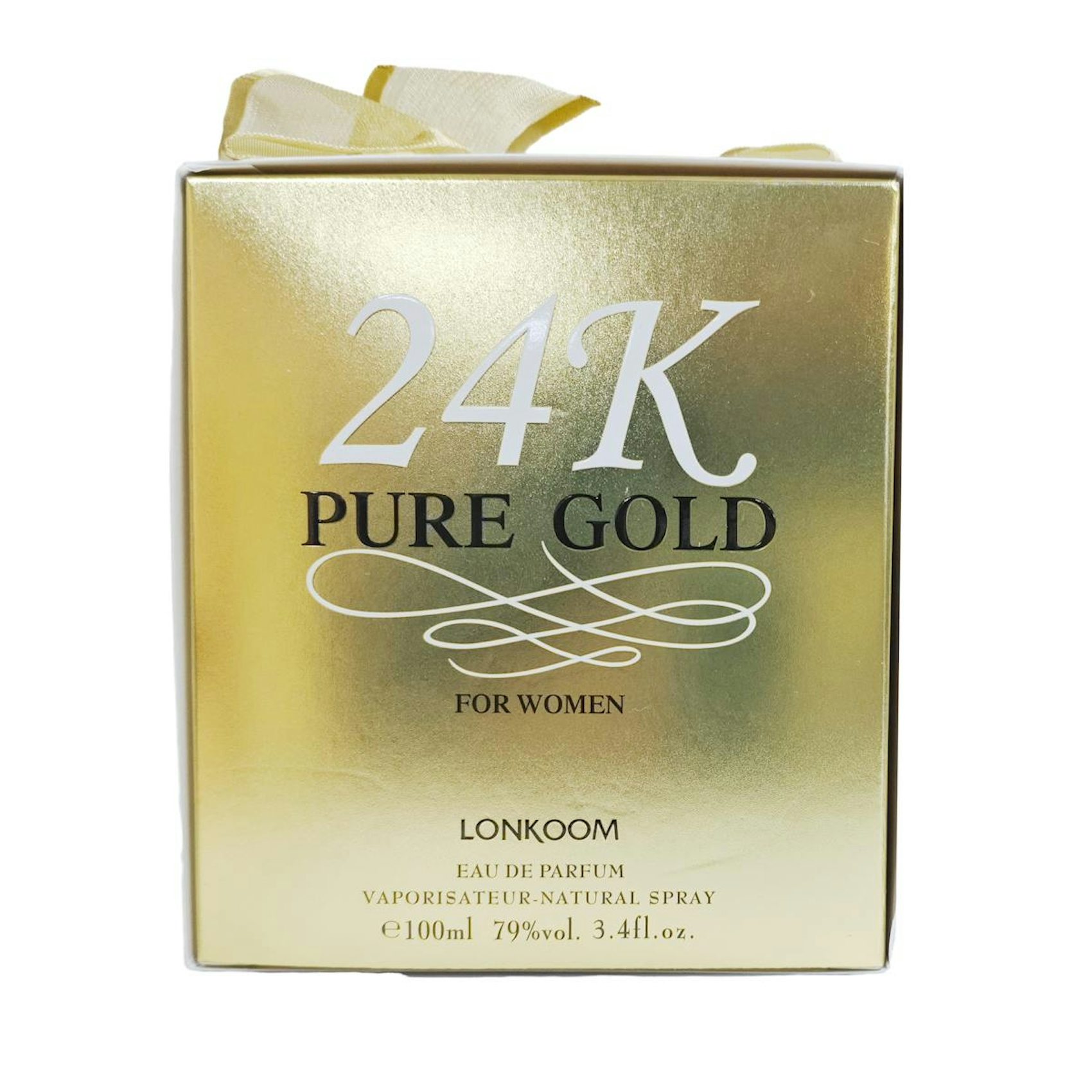 Eau De Parfum 24K Pure Gold Lonkoom 100Ml
