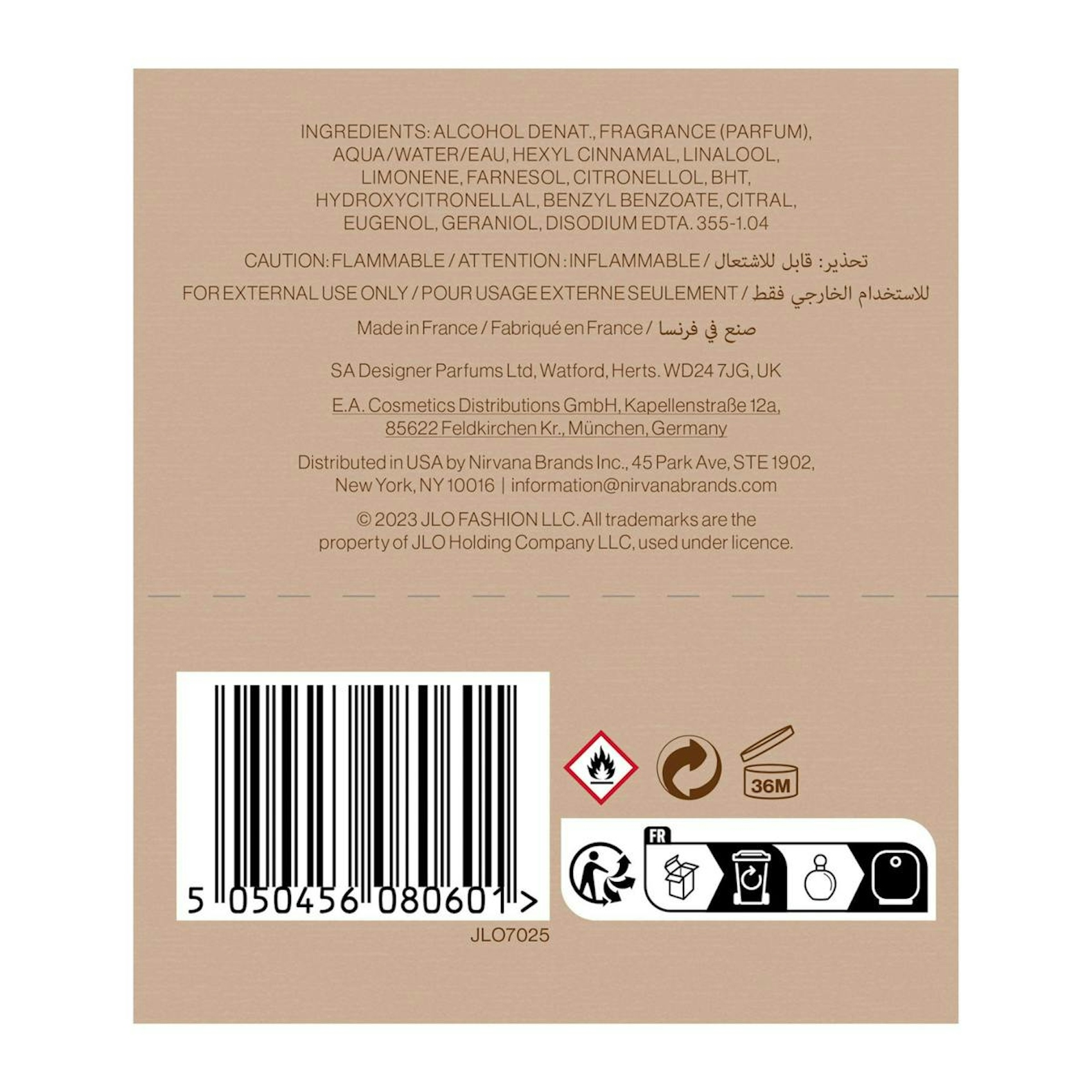 Eau De Parfum Still Jennifer López 100Ml