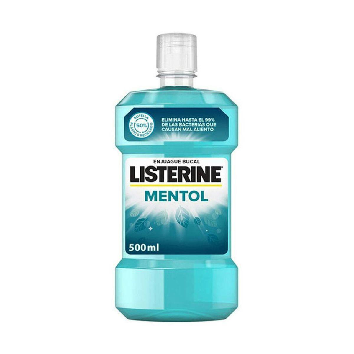 Imagen de Enjuague Bucal Mentol Listerine 500Ml