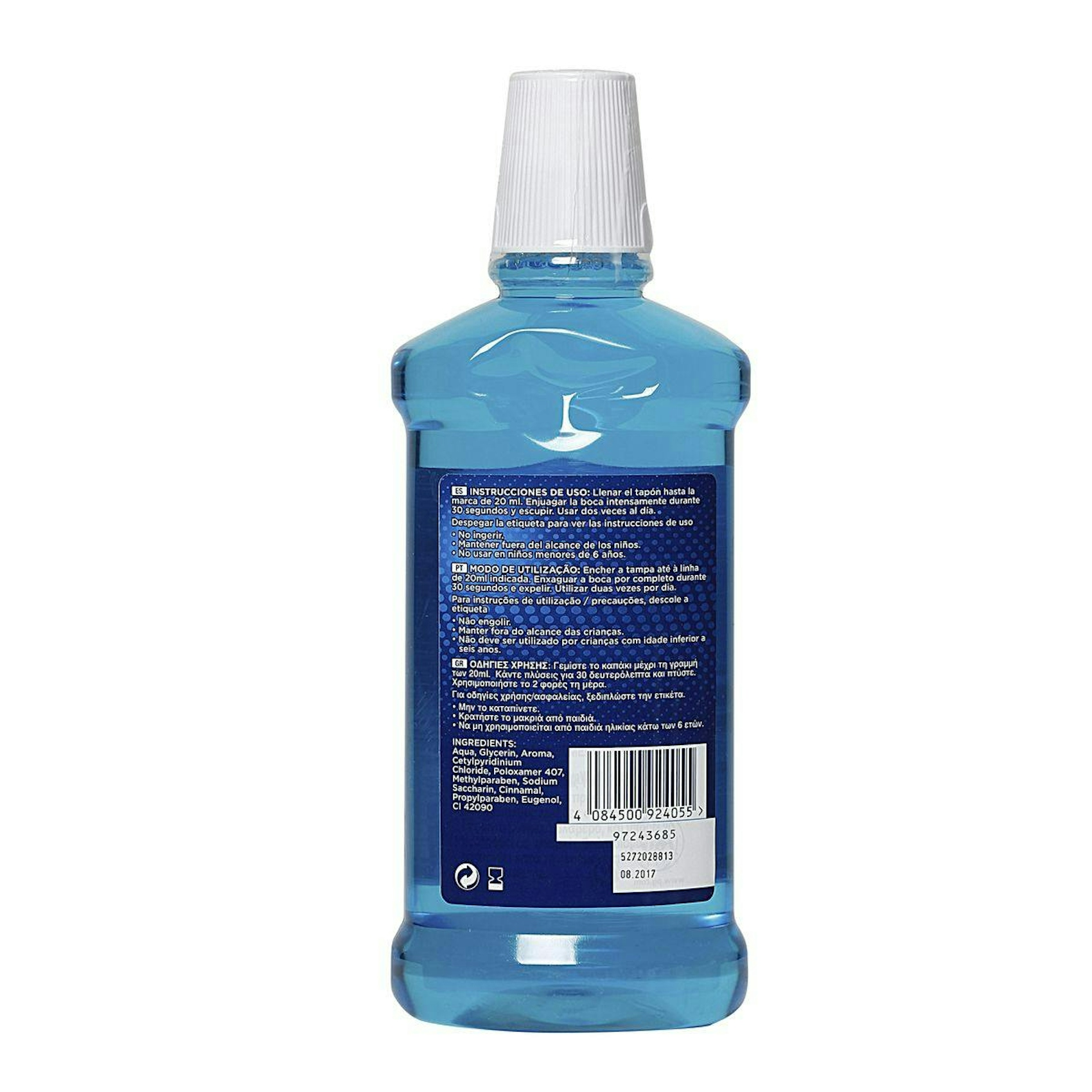Enjuague Bucal Oral-B Protección Profesional Botella 500Ml