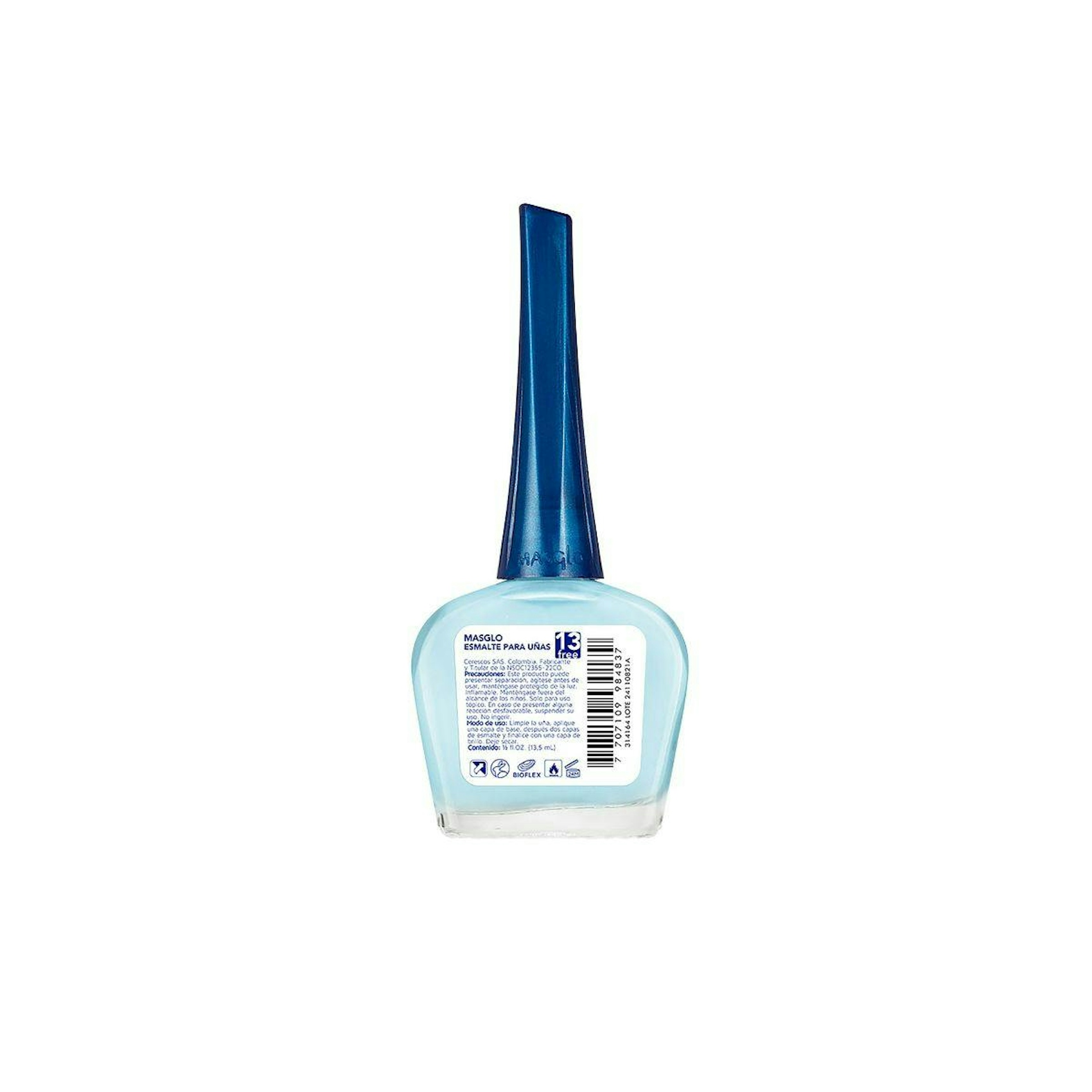 Esmalte De Uñas Masglo Tonos Azules Y Verdes