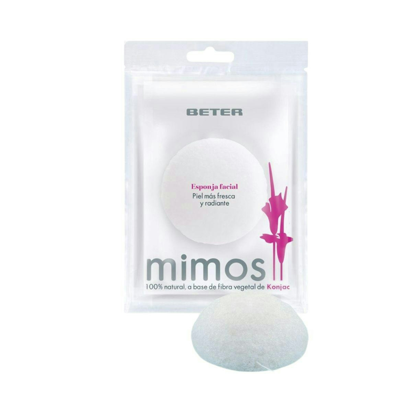 Esponja Facial  Konjac Mimos Beter 0