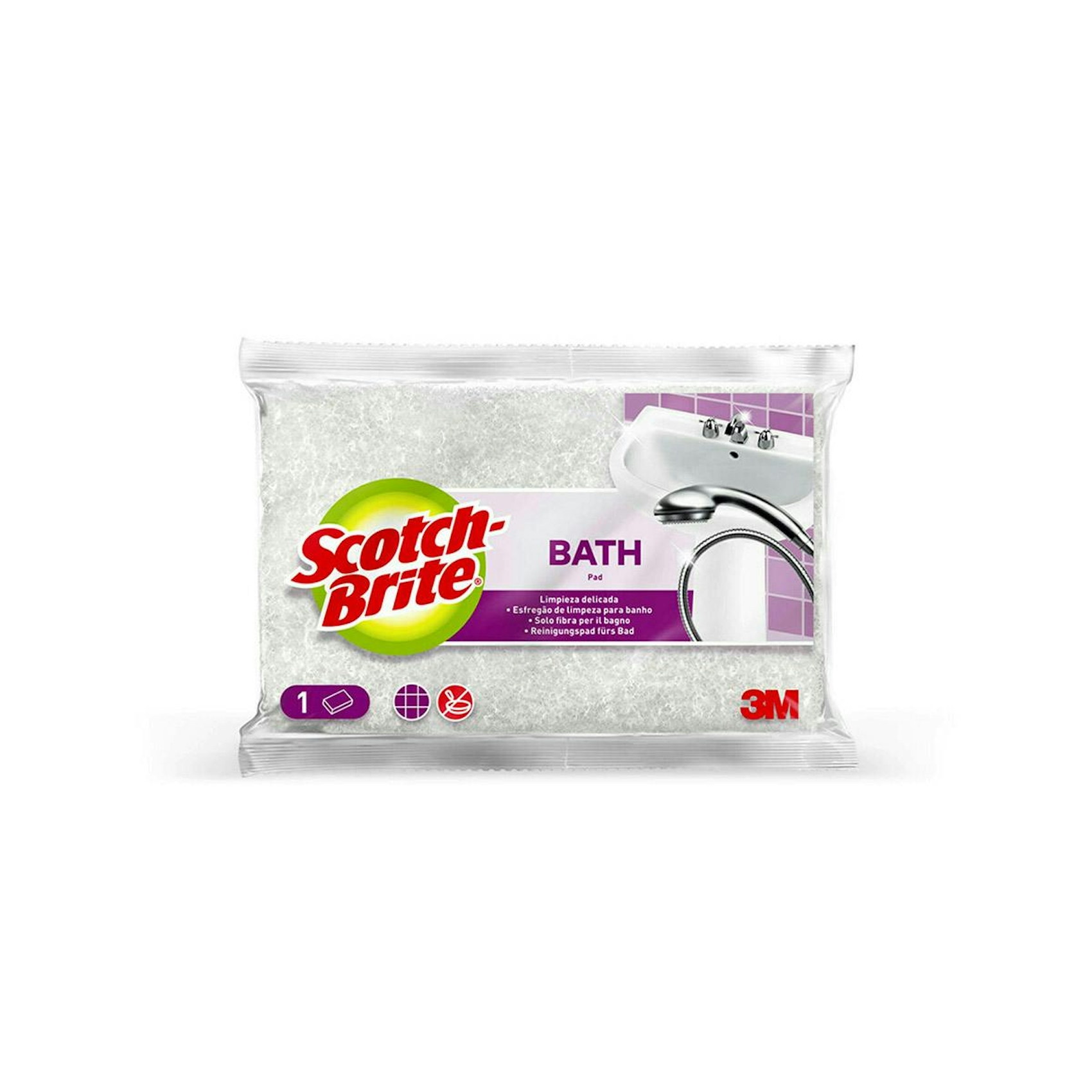 Estropajo Baño Fibra Scotch Brite 0