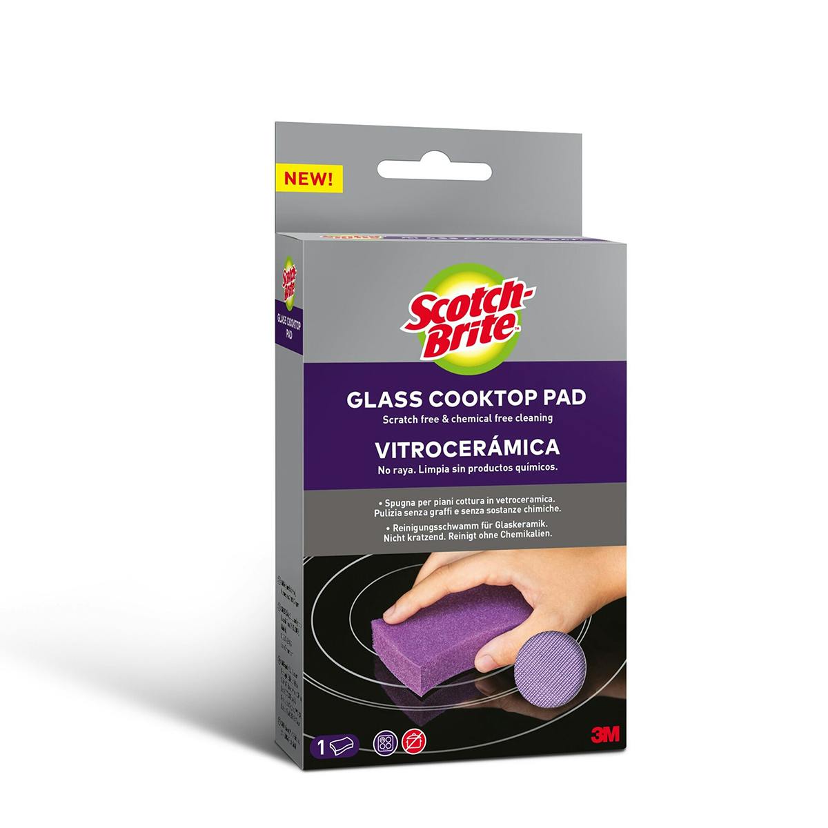 Imagen de Estropajo Vitrocerámica Scotch Brite