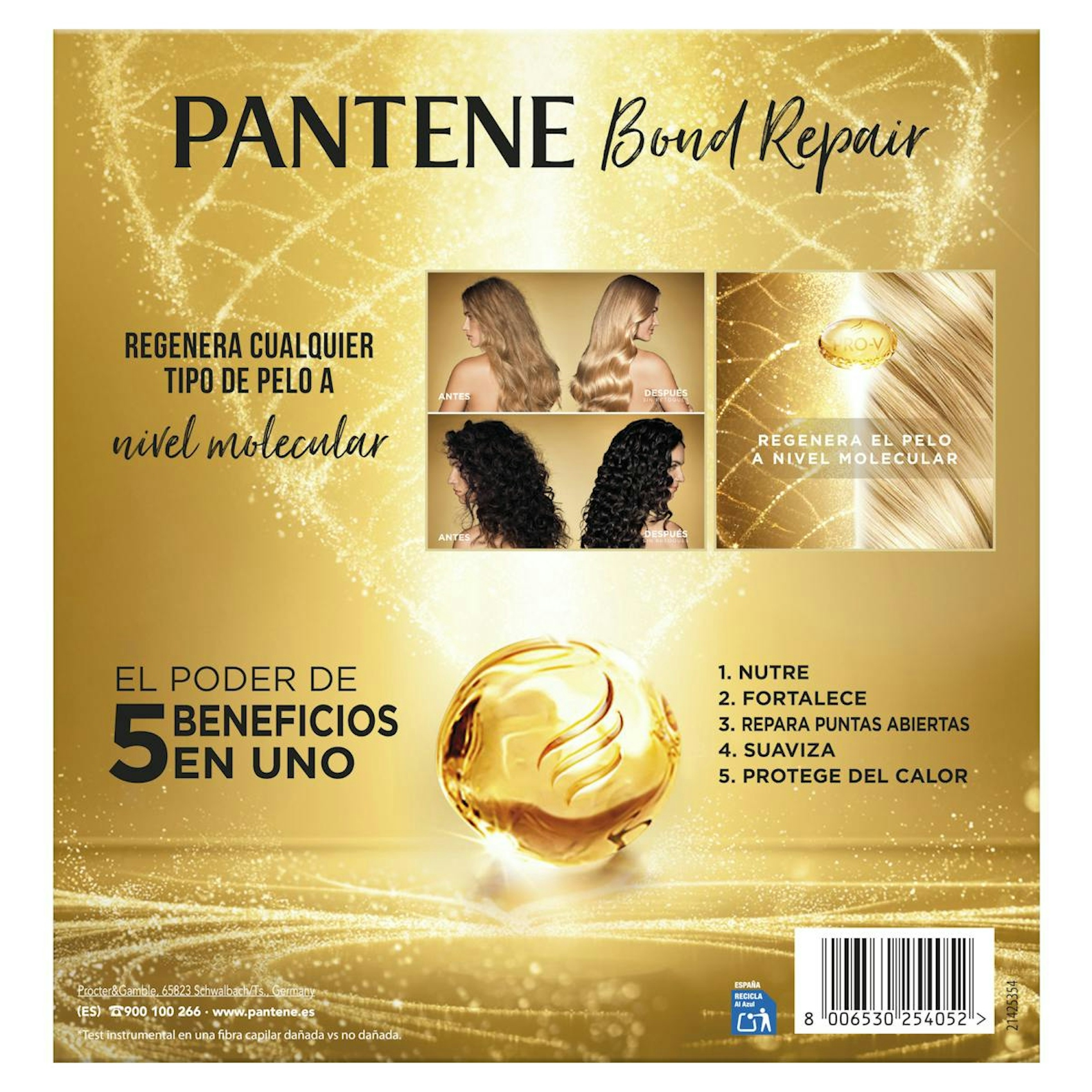 Estuche Molecular Bond Repair​ Pantene