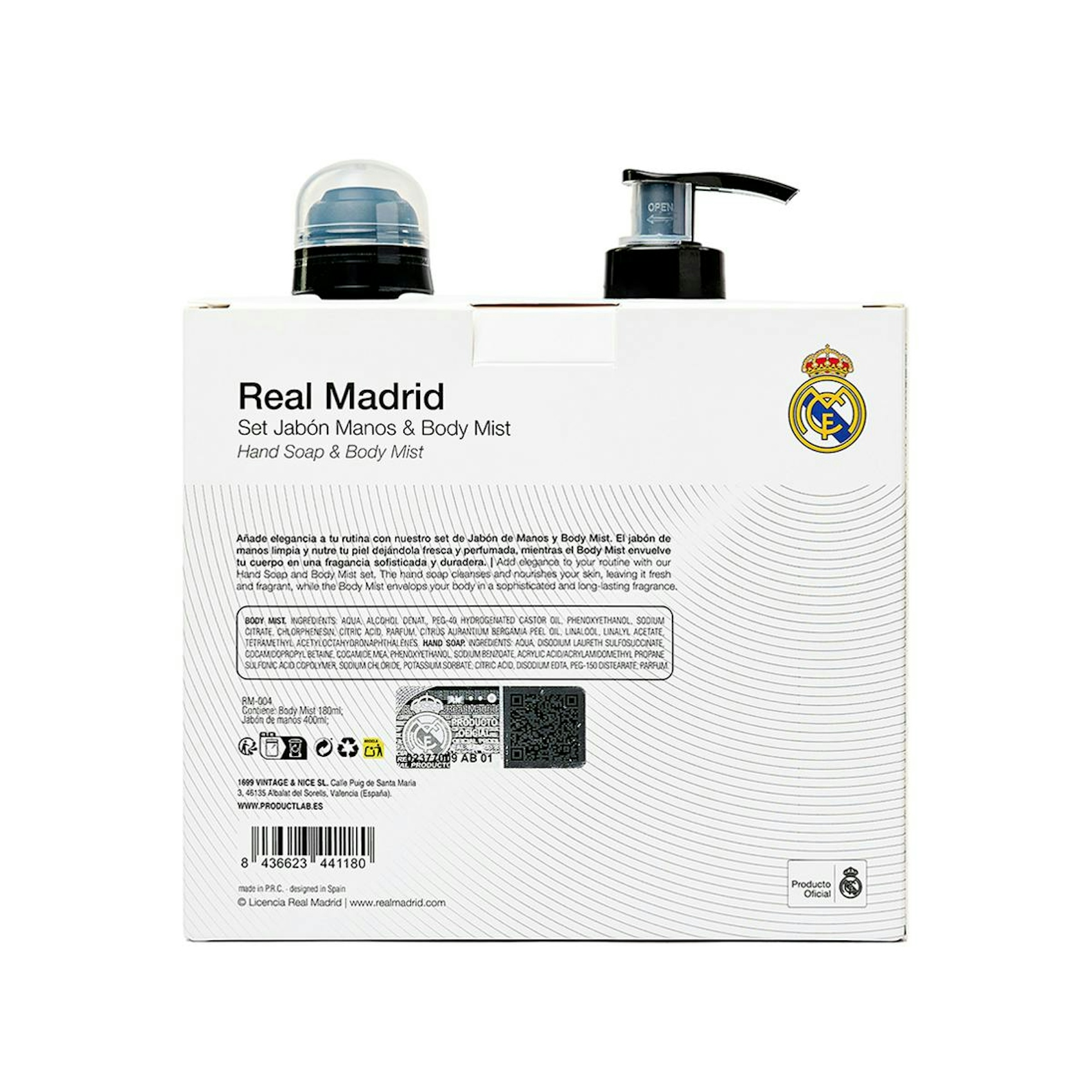 Estuche Real Madrid