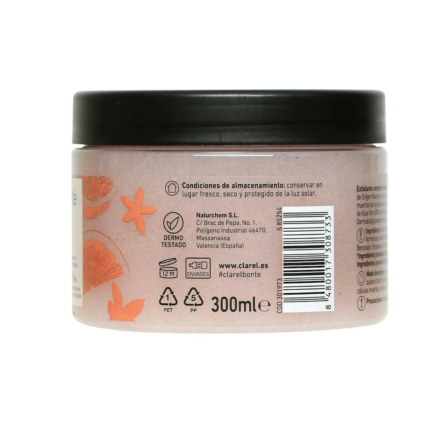 Exfoliante Corporal Pomelo Y Aloe Bonté 300Ml