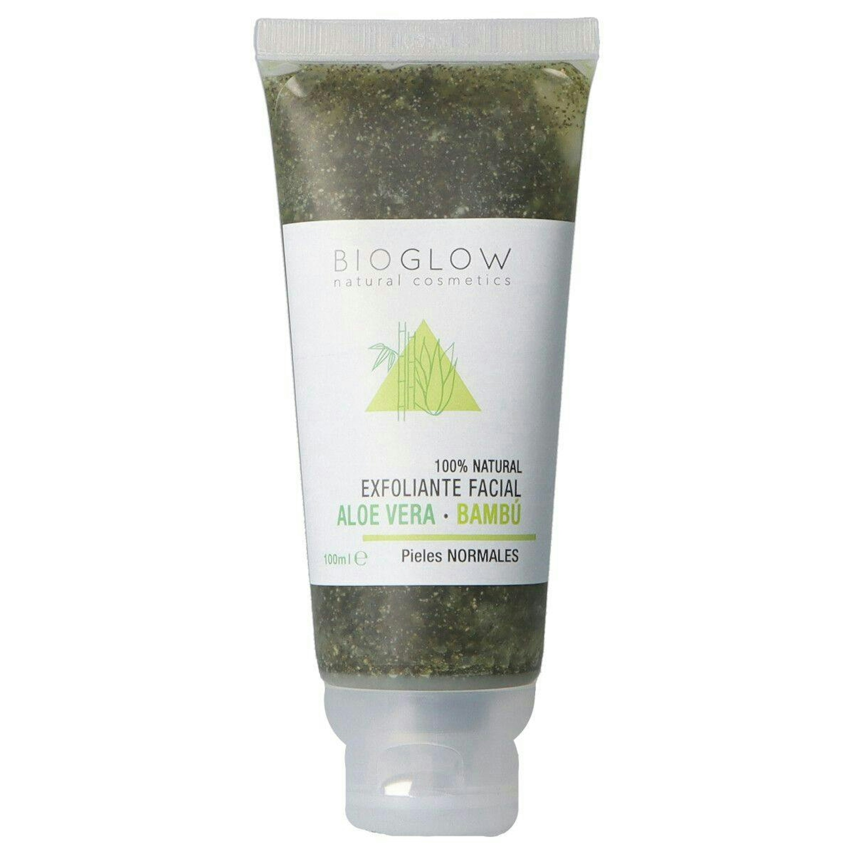 Exfoliante Facial Aloe Vera & Bambú Bioglow 100Ml 0