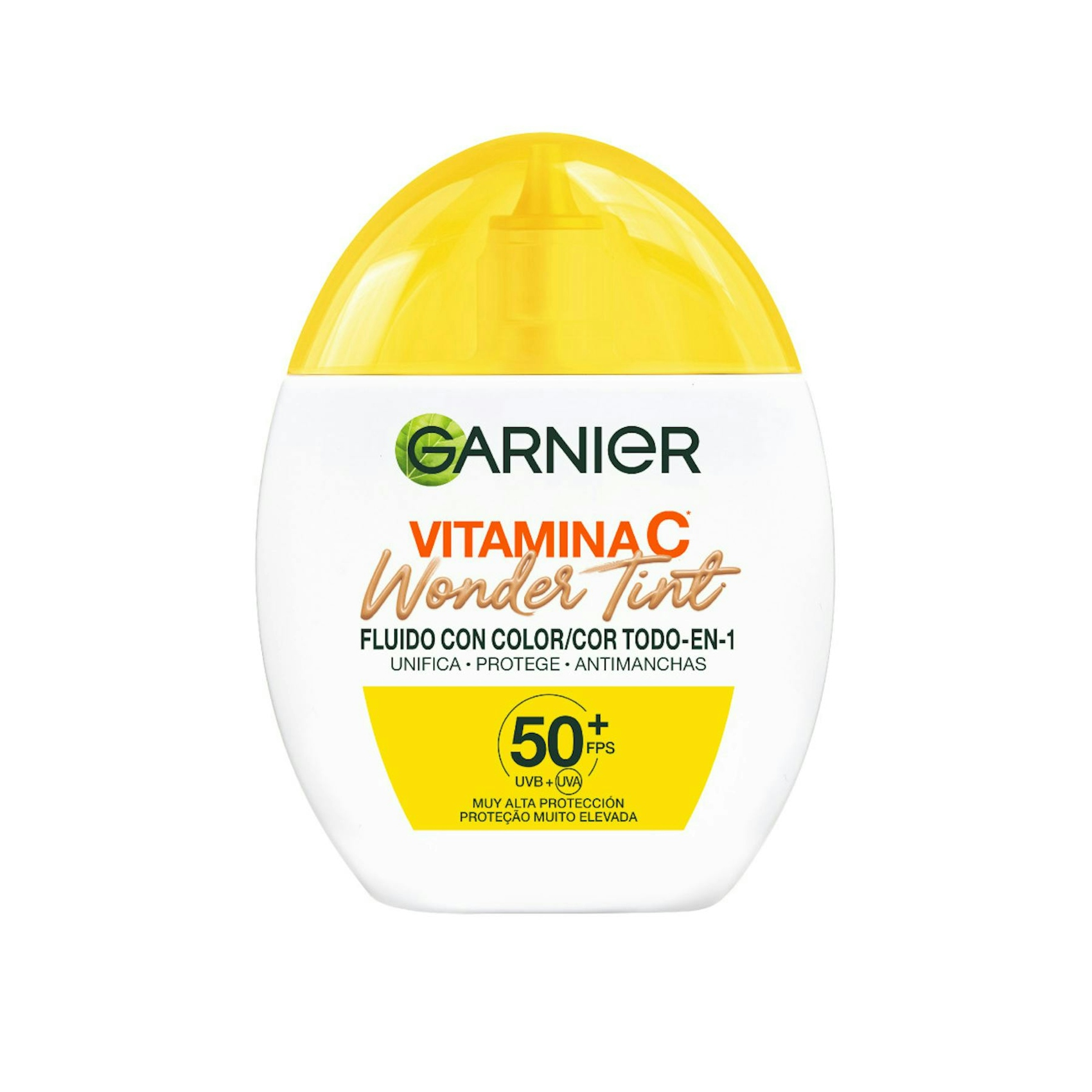 Fluido Com Cor Wonder Tint Vitamina C SPF50+ Tom Médio Garnier 40Ml Fluido Com Cor Wonder Tint Vitamina C SPF50+ Tom Médio Garnier 40Ml 0
