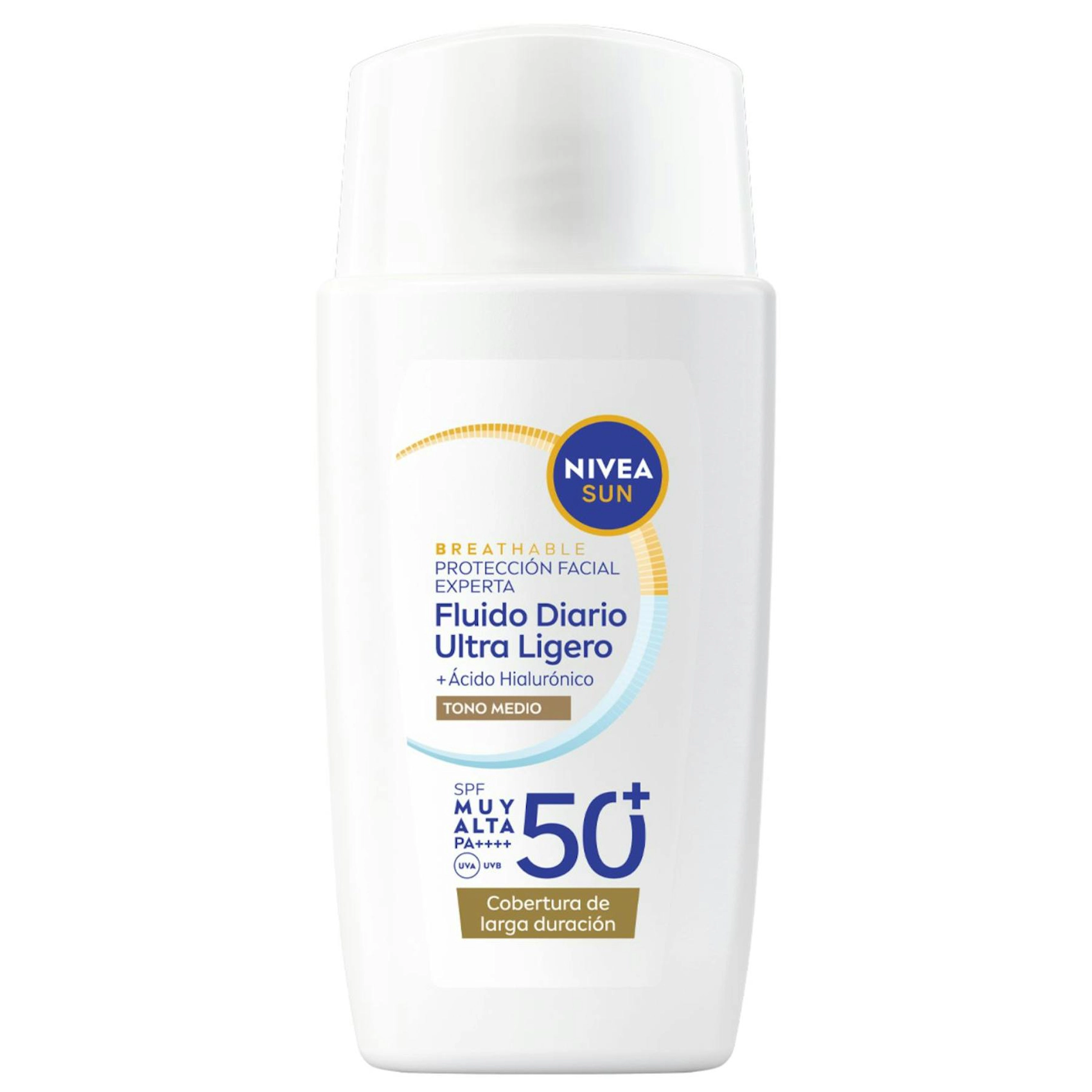 Fluido Diario Ultra Ligero Tono Medio SPF50+ Nivea 40Ml Fluido Diario Ultra Ligero Tono Medio SPF50+ Nivea 40Ml 0