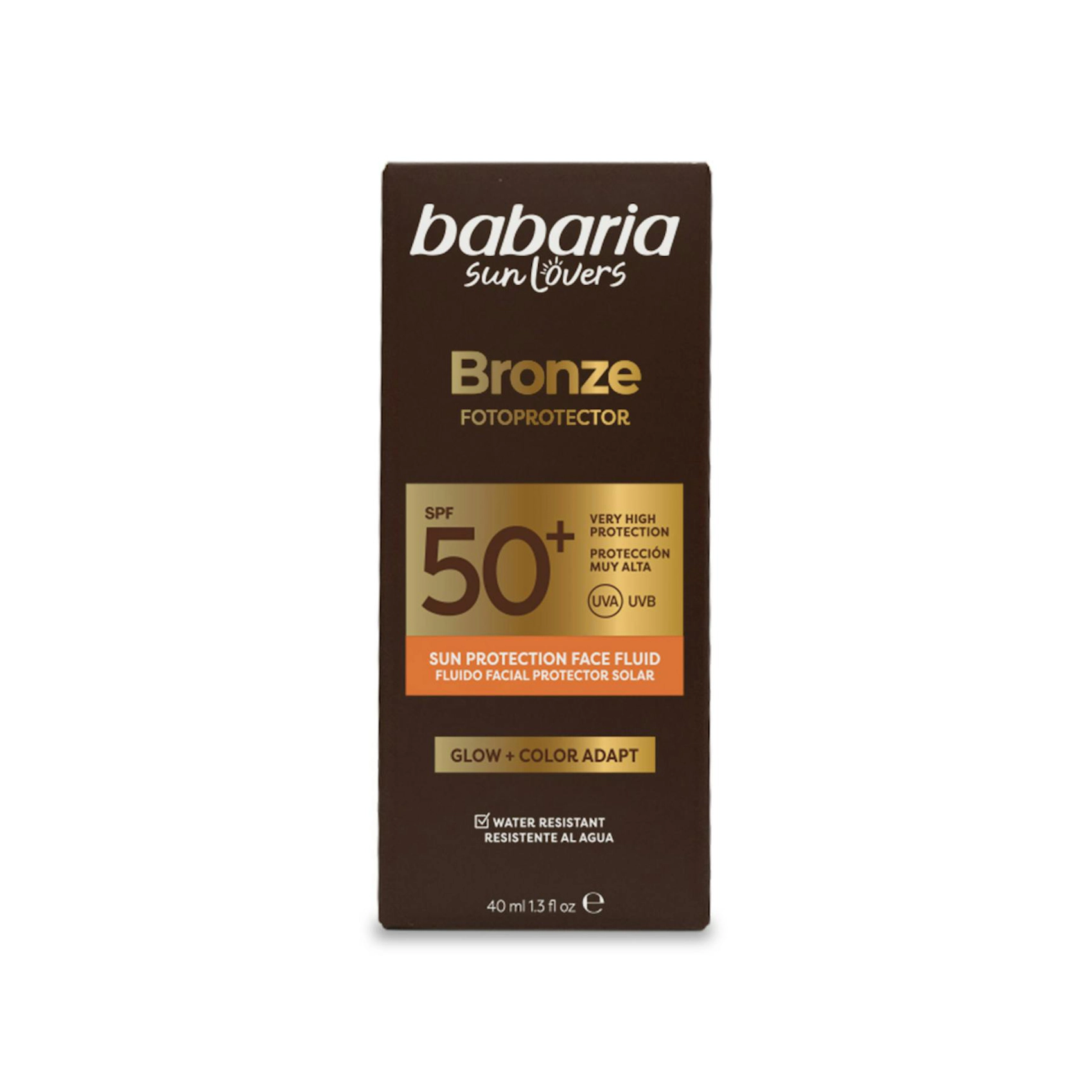 Fluido Solar Facial Bronze SPF50+ Babaria 40Ml 0