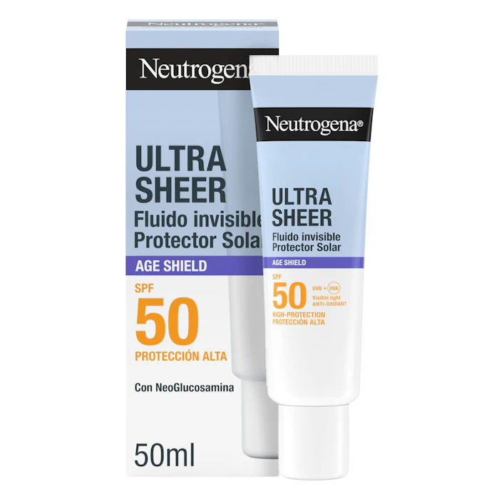 Fluido Solar Ultra Sheer Invisible Anti-Edad SPF50 Neutrogena 50Ml
