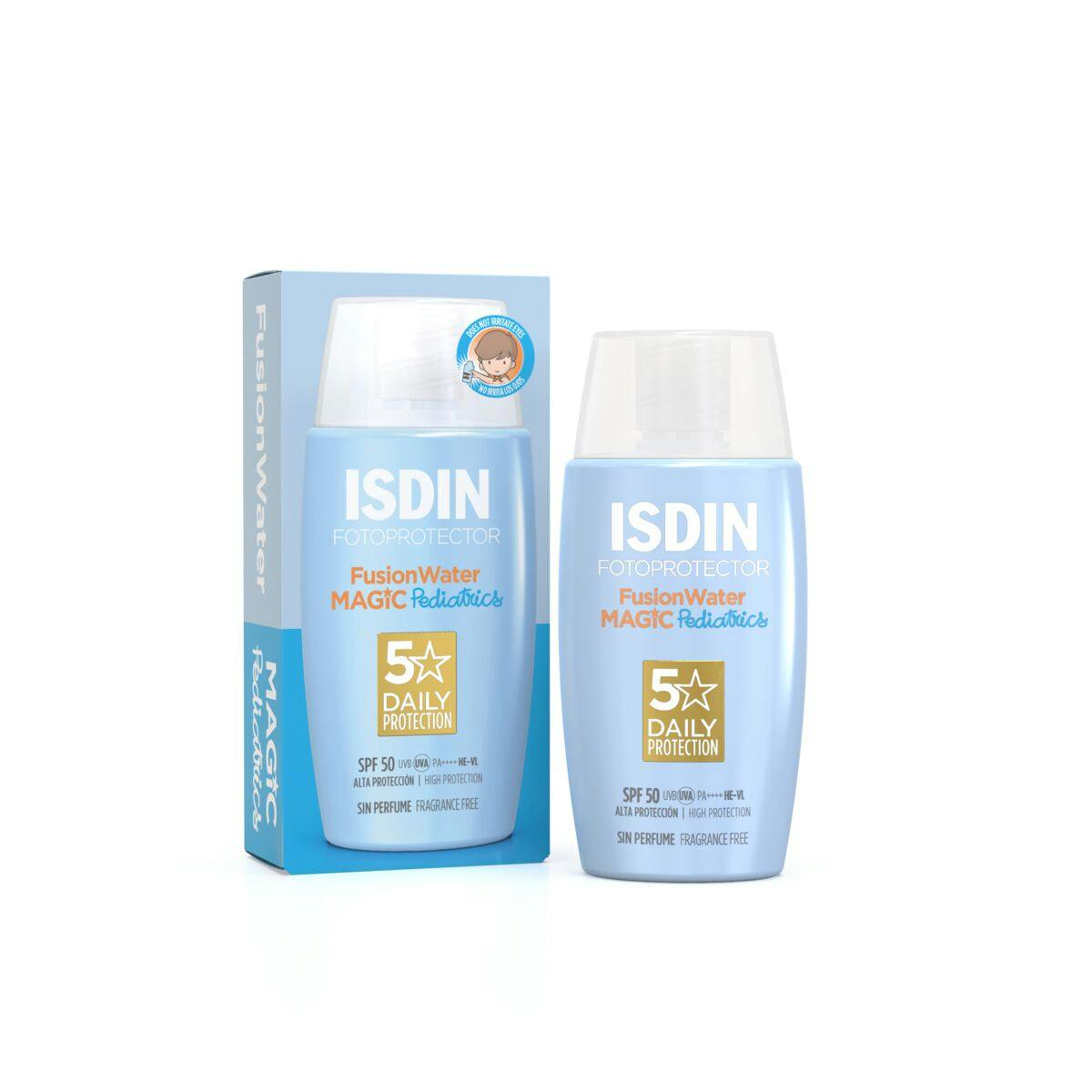 Imagen de Fotoprotector Fusion Water Pediatrics SPF 50 Isdin 50Ml