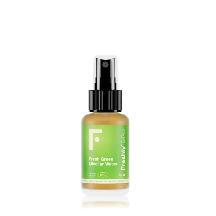 Agua Micelar Fresh Green Freshly Cosmetics Tamaño Viaje 50Ml