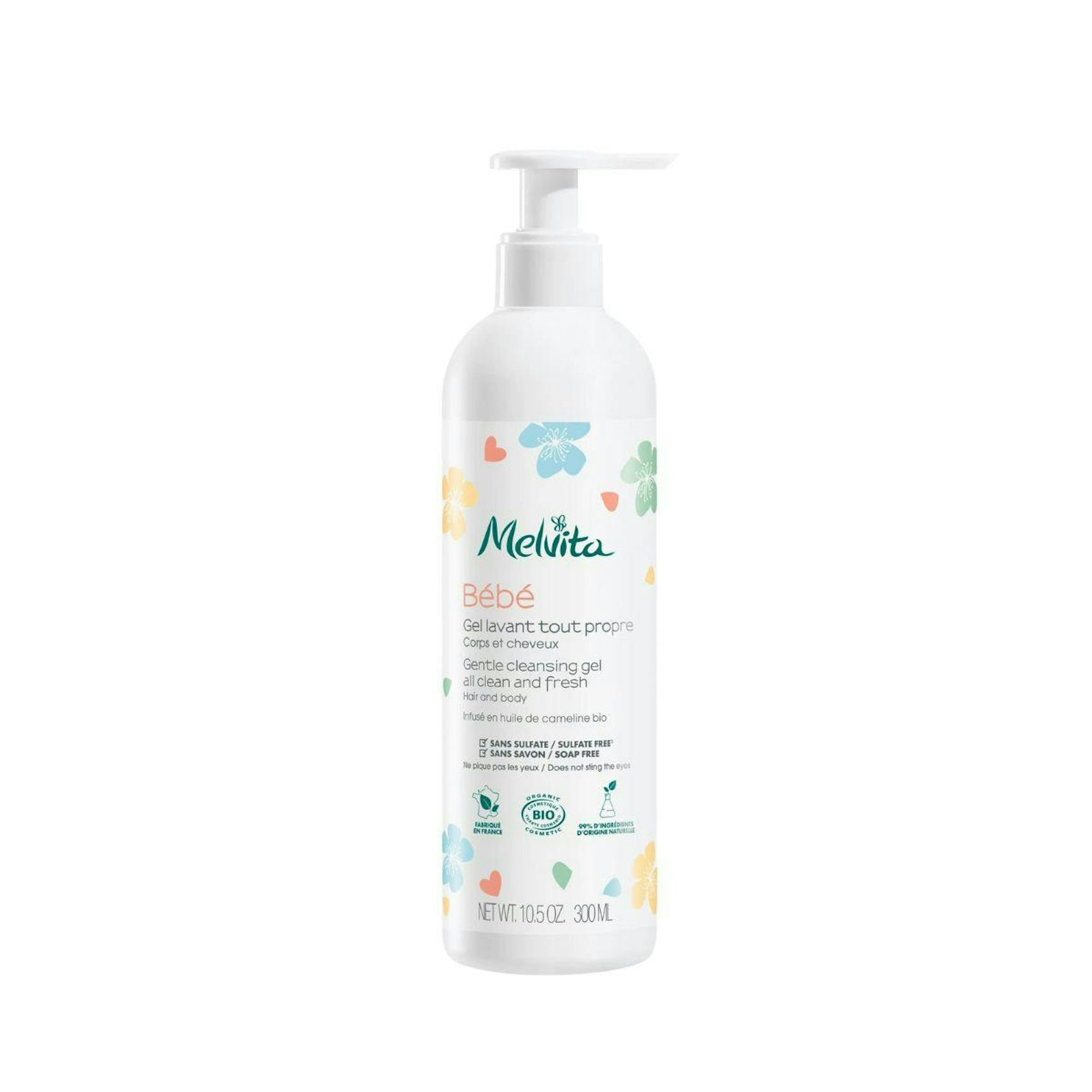 Gel-Champú Bebé Melvita 300Ml 0