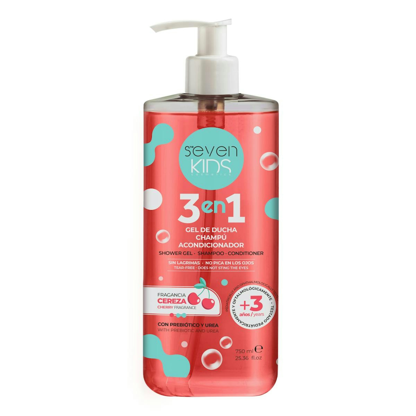 Gel Champú 3 En 1 Seven Kids 750Ml 0