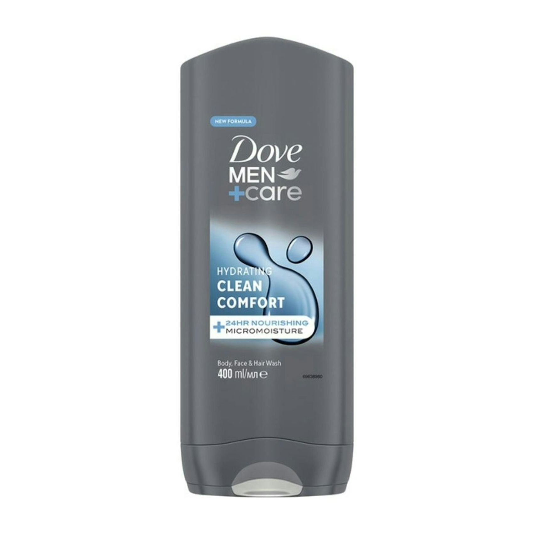 Gel De Ducha +Care Hydrating Clean Comfort Dove Men 400Ml 0
